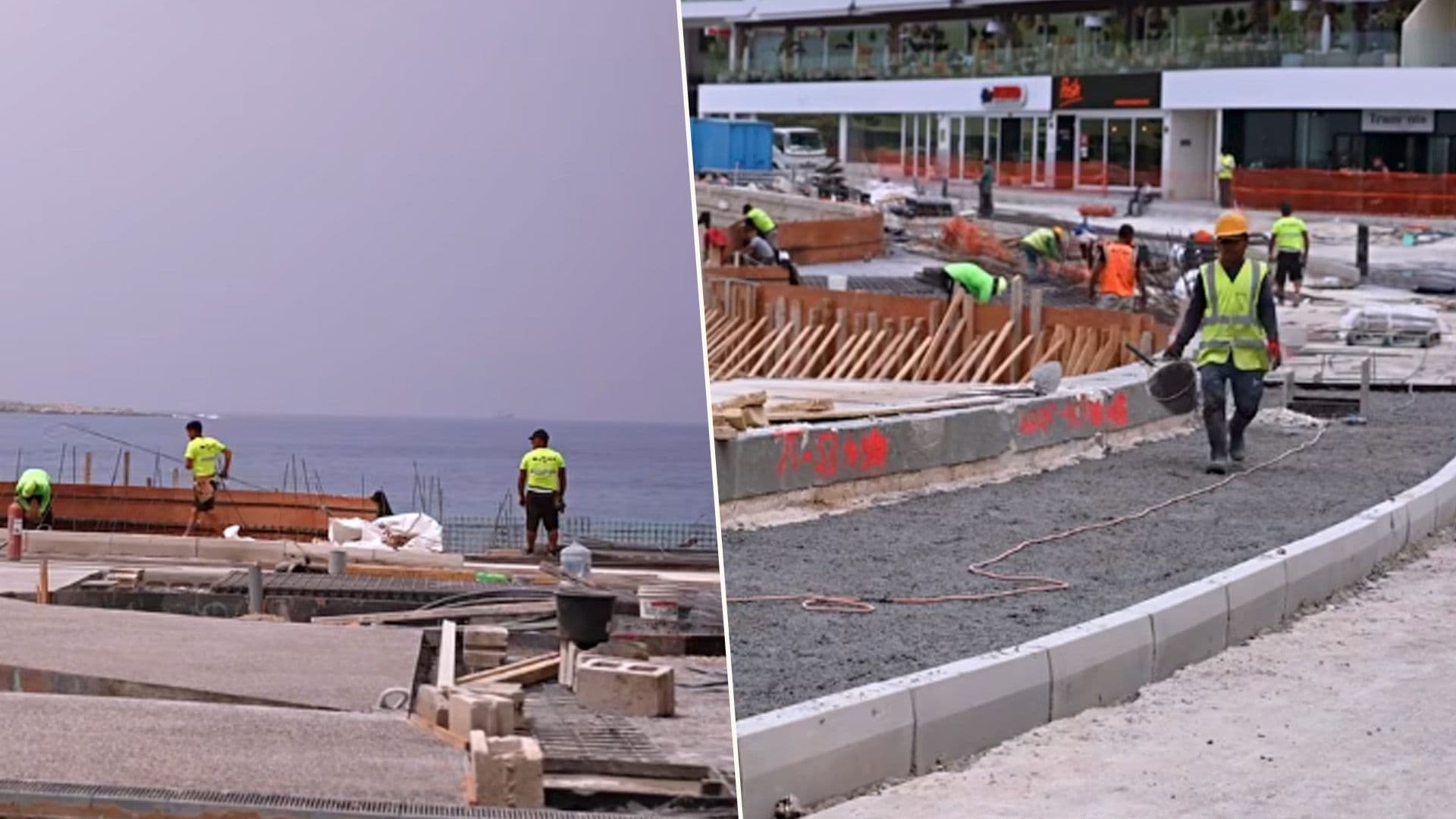 Work On Bugibba’s Upgraded Promenade Ongoing