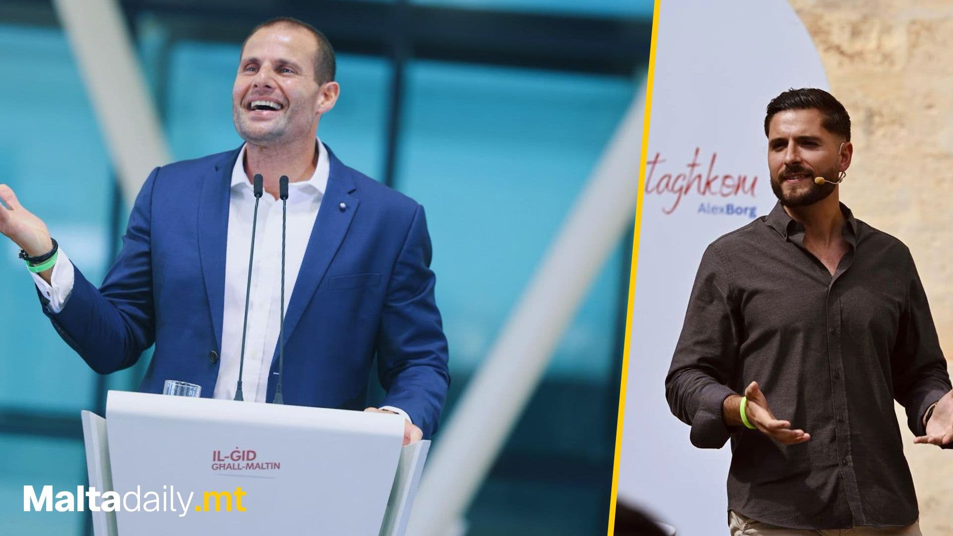 Gozo Becomes Political Battleground As Abela And Borg Address The Nation