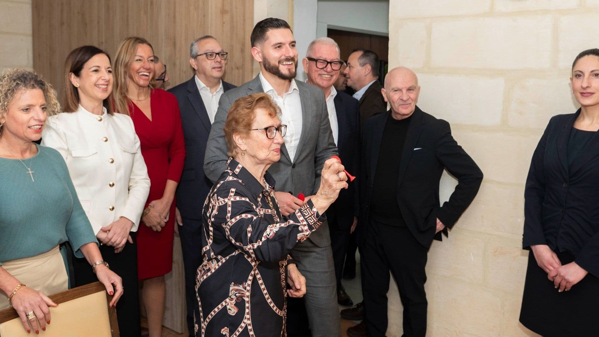 PN Leader Visits Elderly RoseVille Residence In Balzan