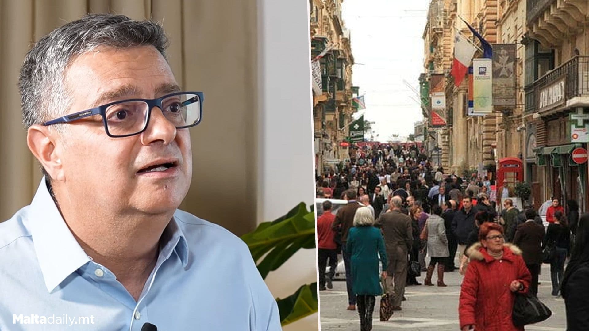 Adrian Delia Calls Malta’s Growing Population A National Emergency