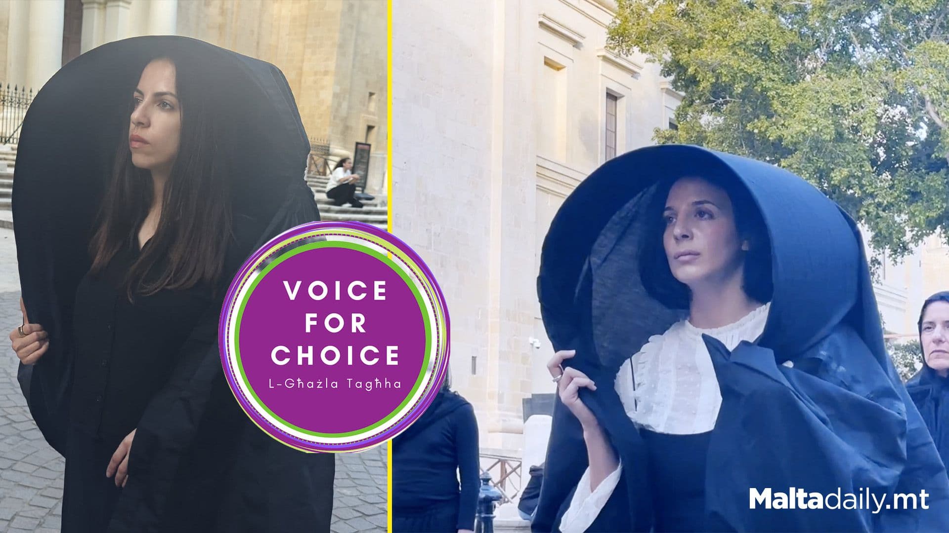 Women March in Valletta Against Reproductive Rights