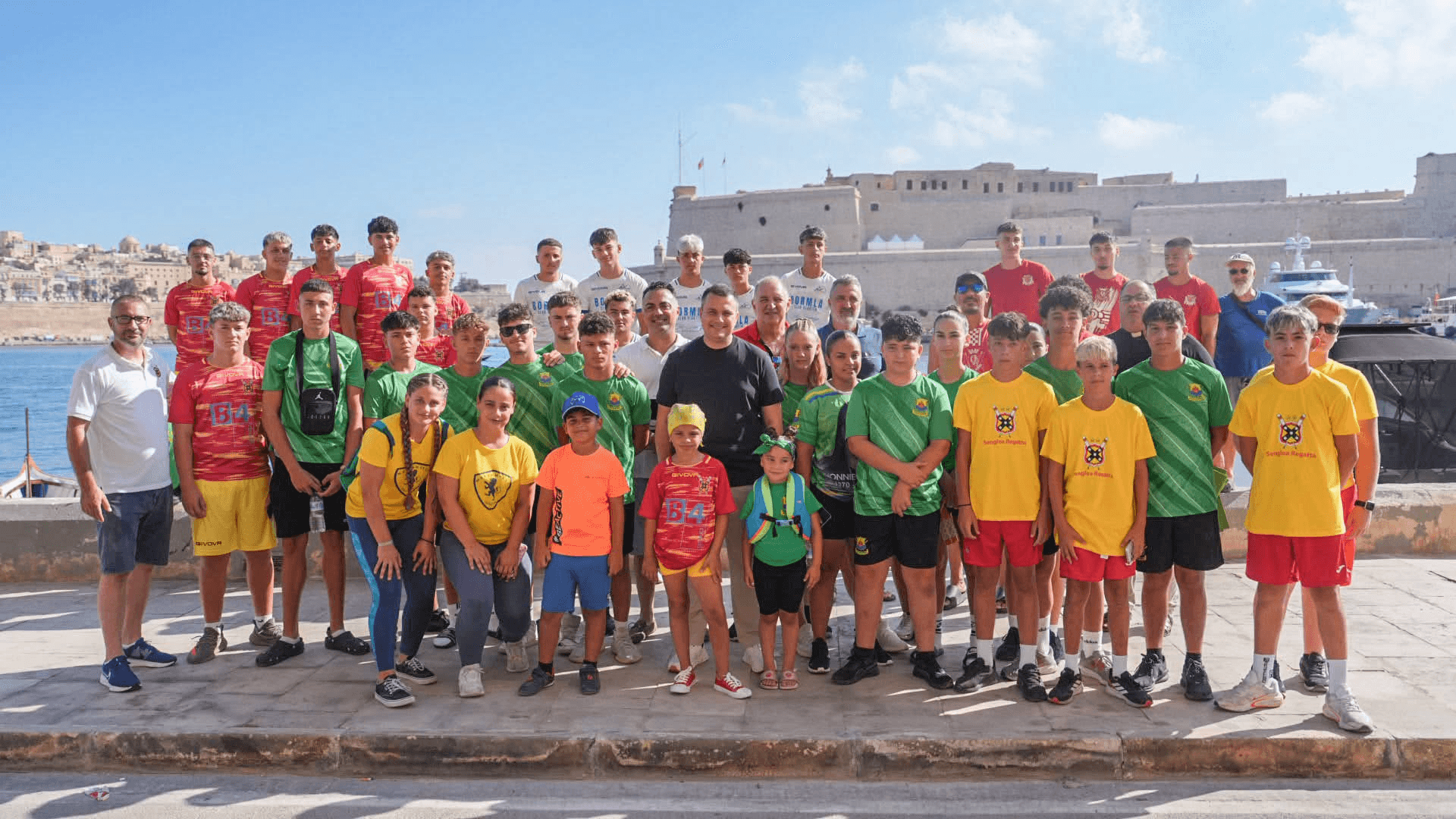 Byron Camilleri Greets Participants Ahead Of Youth Regatta Happening Today