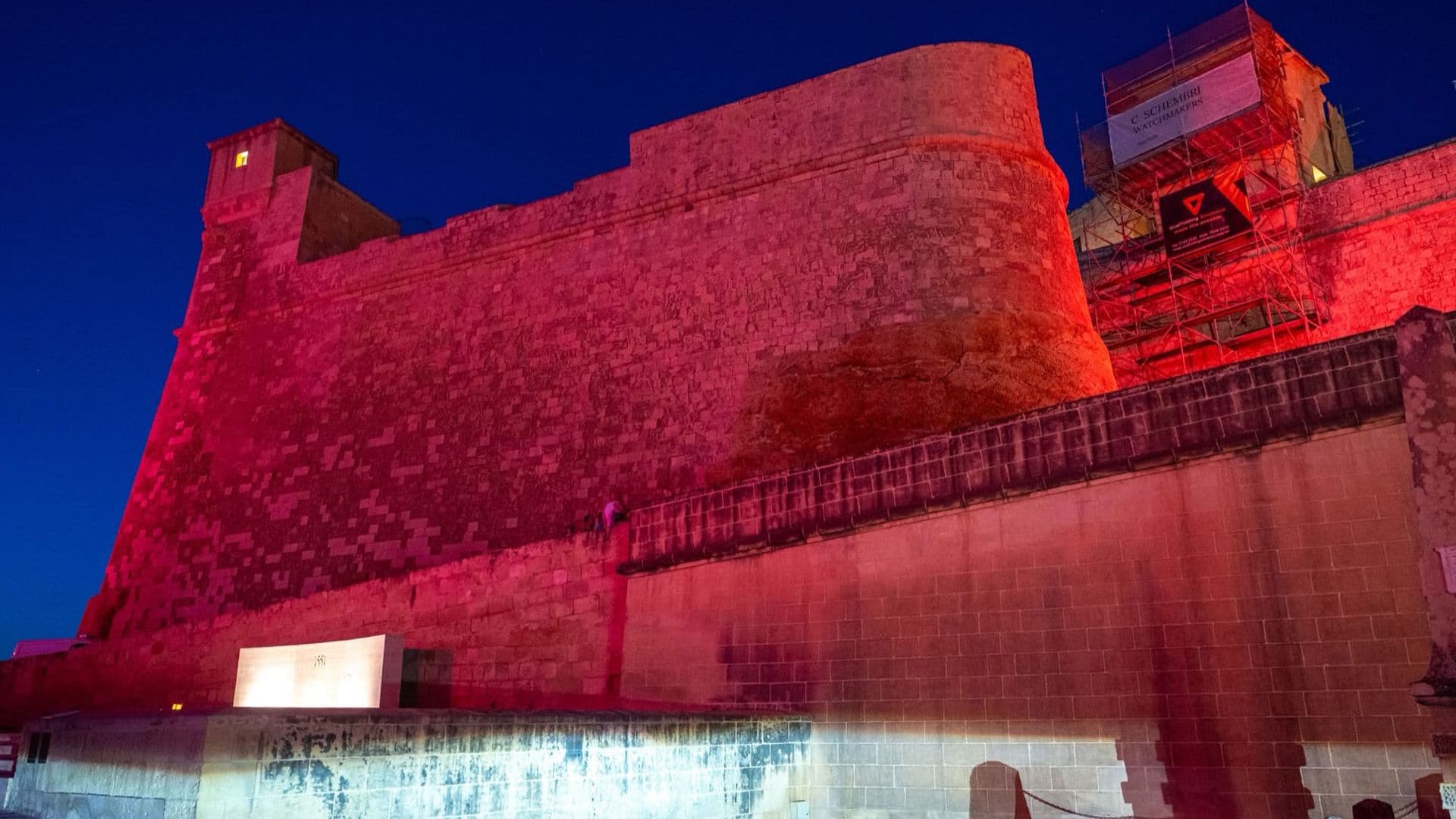 Gozo’s Capital Turns Pink In Support Of Pink October