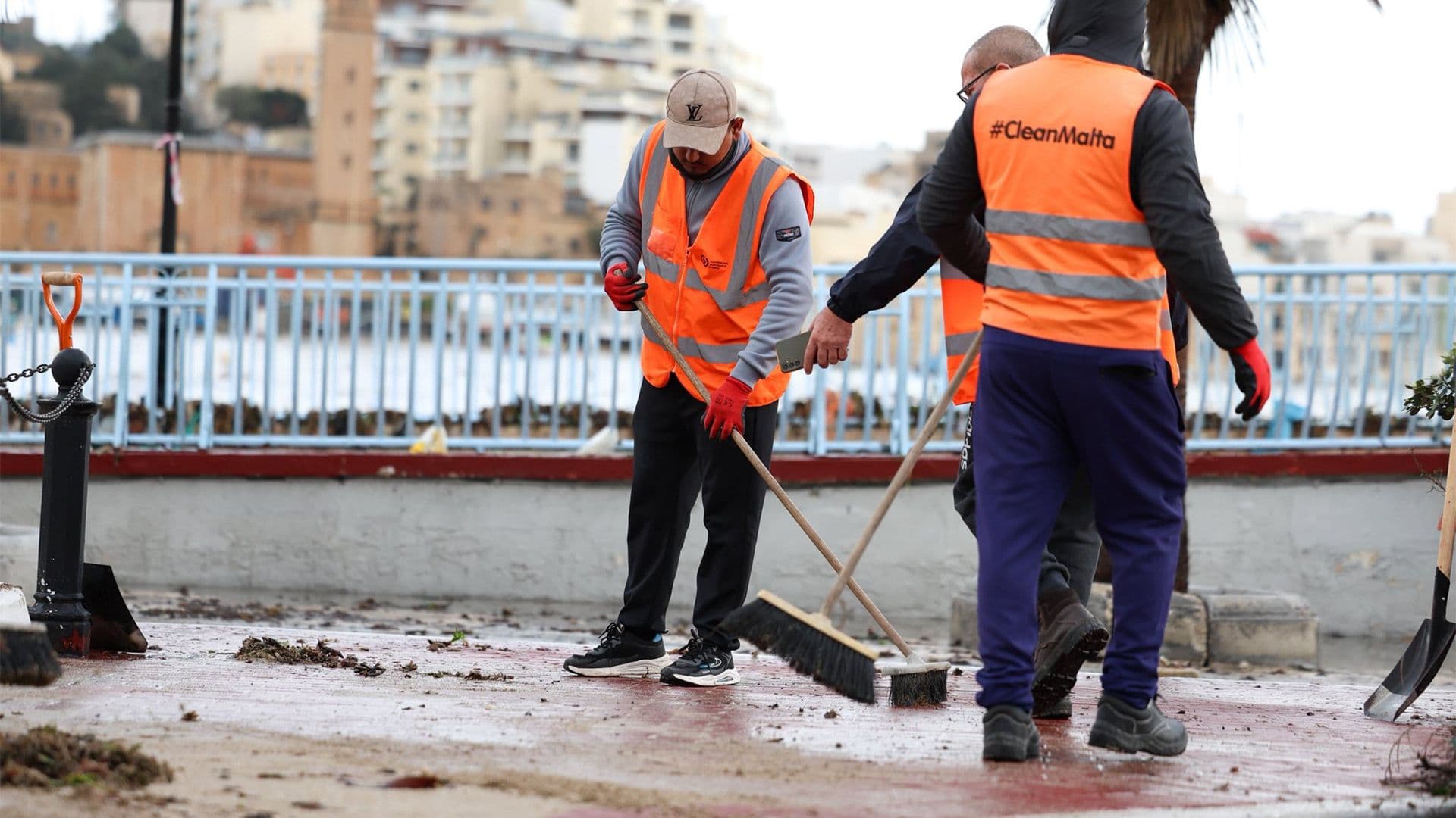 Cleaning Efforts Intensify In Marsaskala