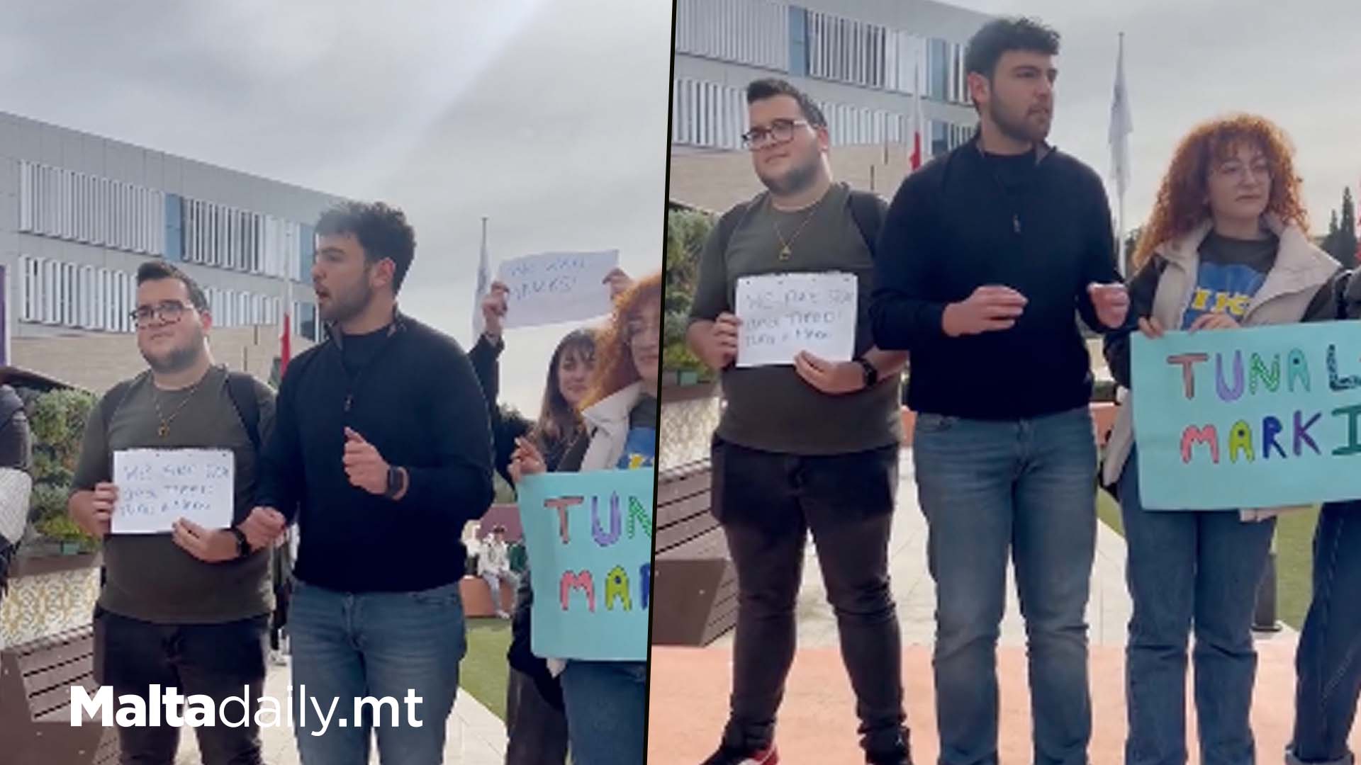 MCAST Students Protest As No Collective Agreement Reached