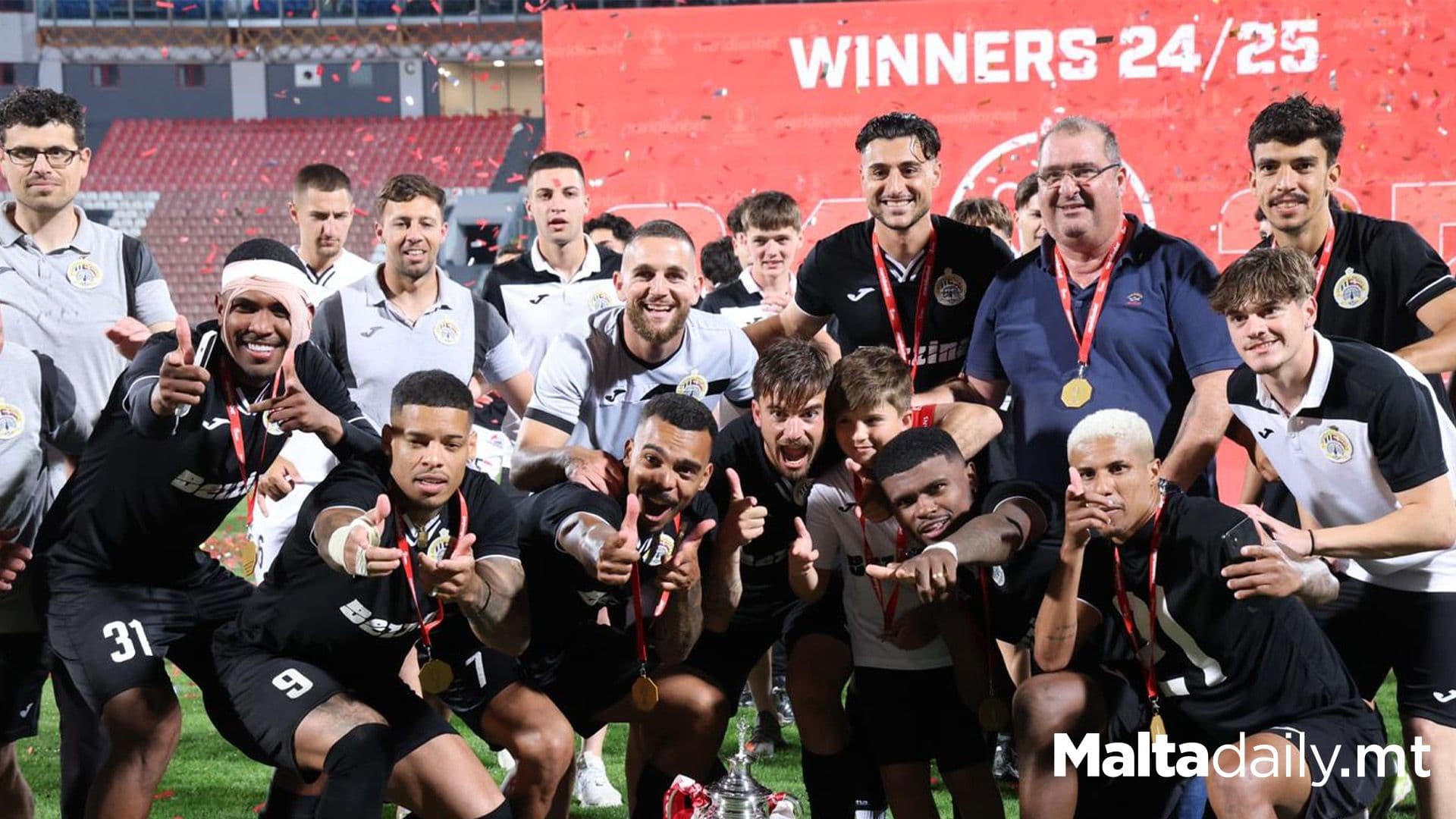 Hibernians Lift Meridianbet FA Trophy