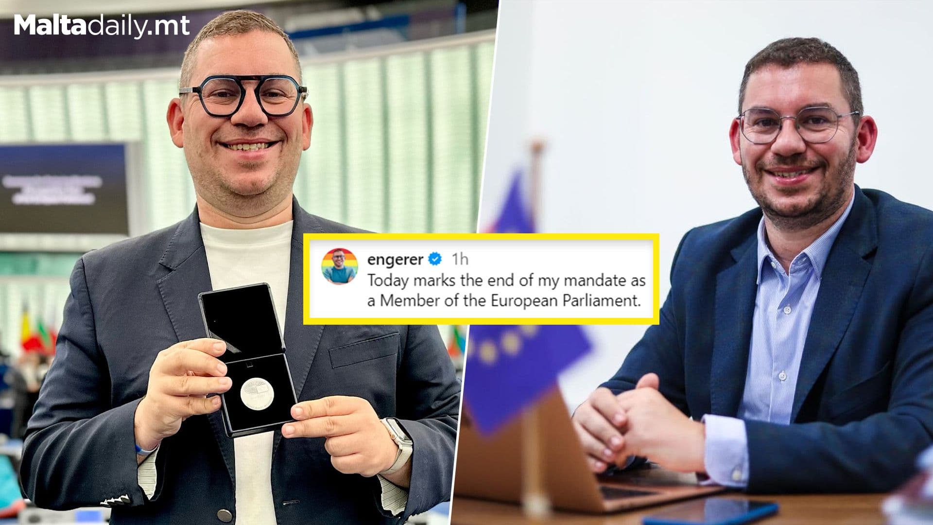 Cyrus Engerer Says Goodbye To European Parliament