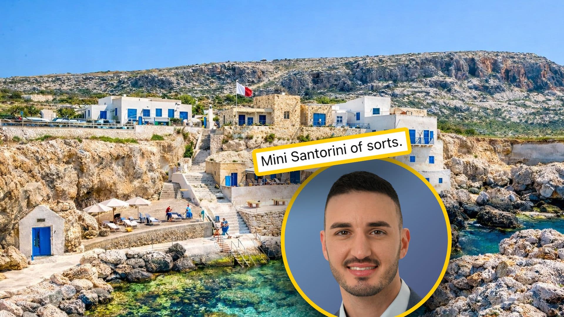 'Mini Santorini:' Opportunity To Make Għar Lapsi More Picturesque, Says Lee Buġeja Borġ