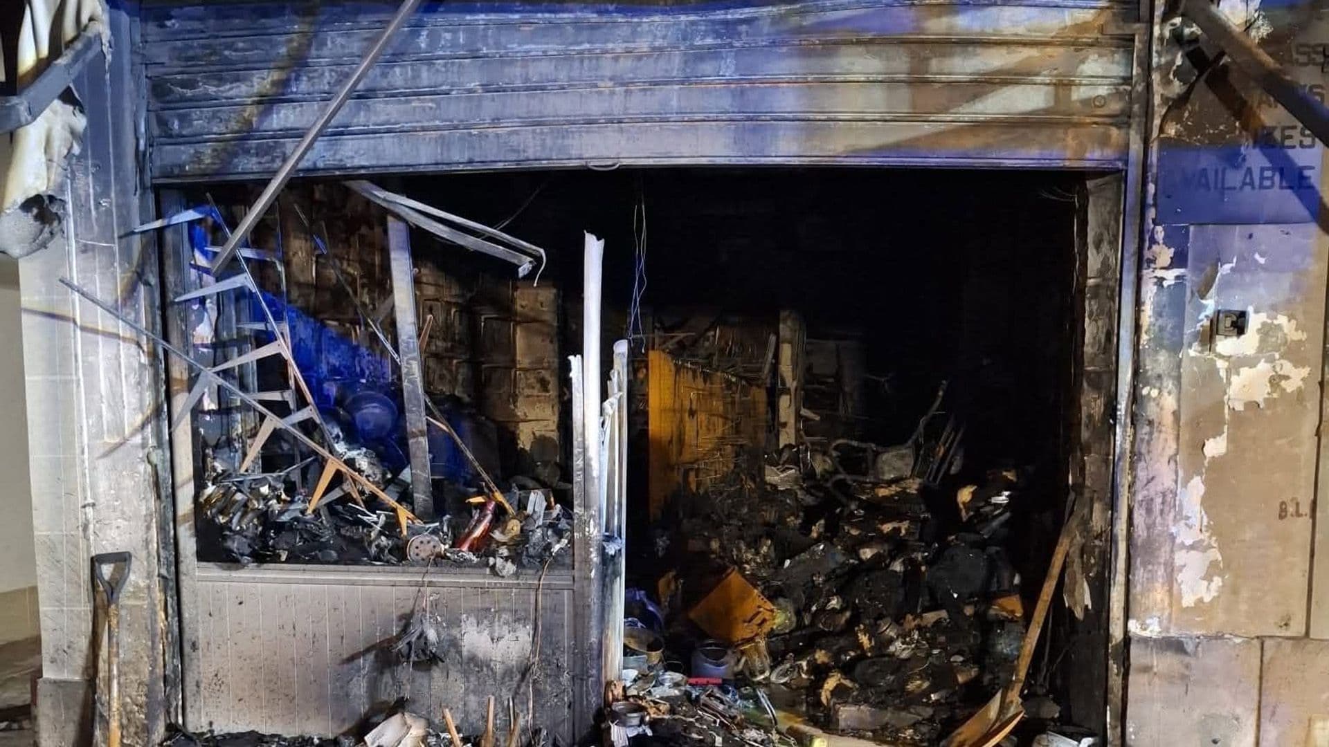 Hardware Store In Gżira Burns Down After 37 Years In Business