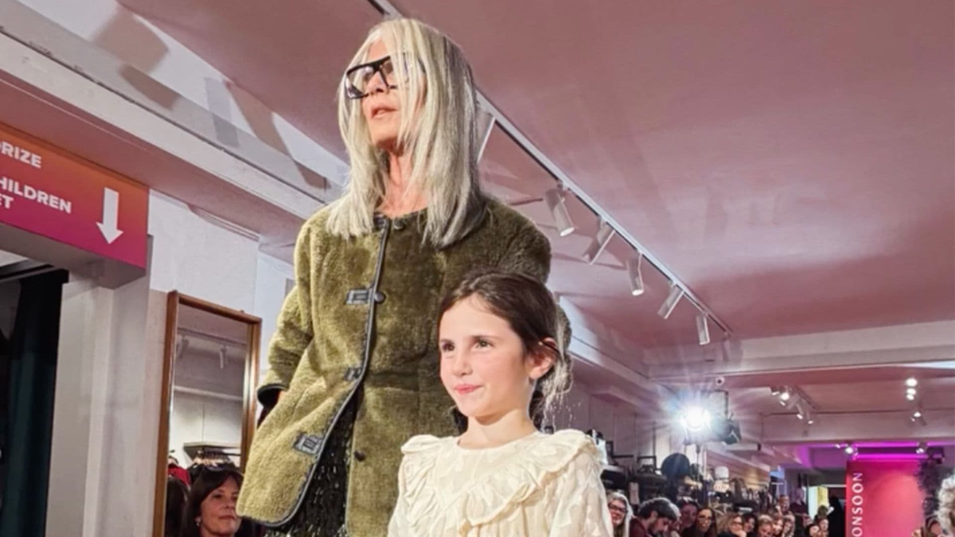 Carina Camille And Granddaughter Elle Share The Runway