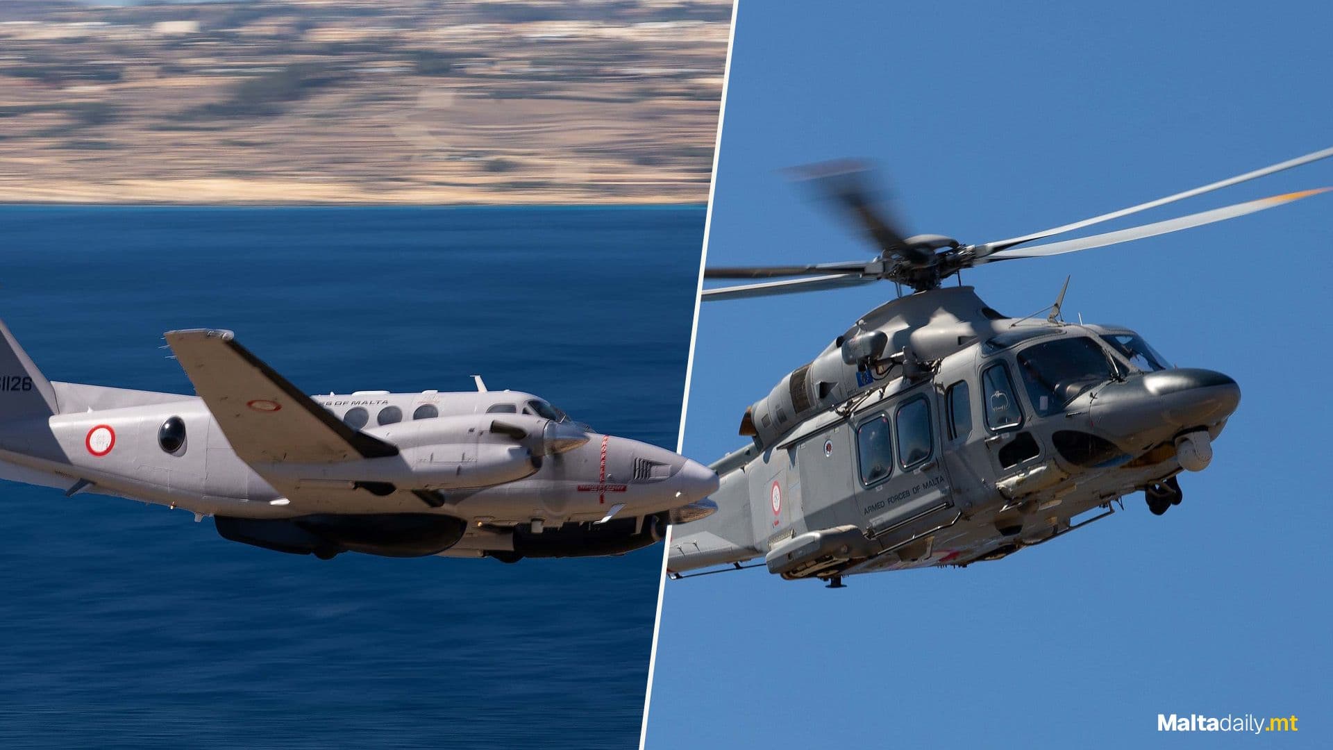 Malta Armed Forces Show Off Air Squad During Air Show