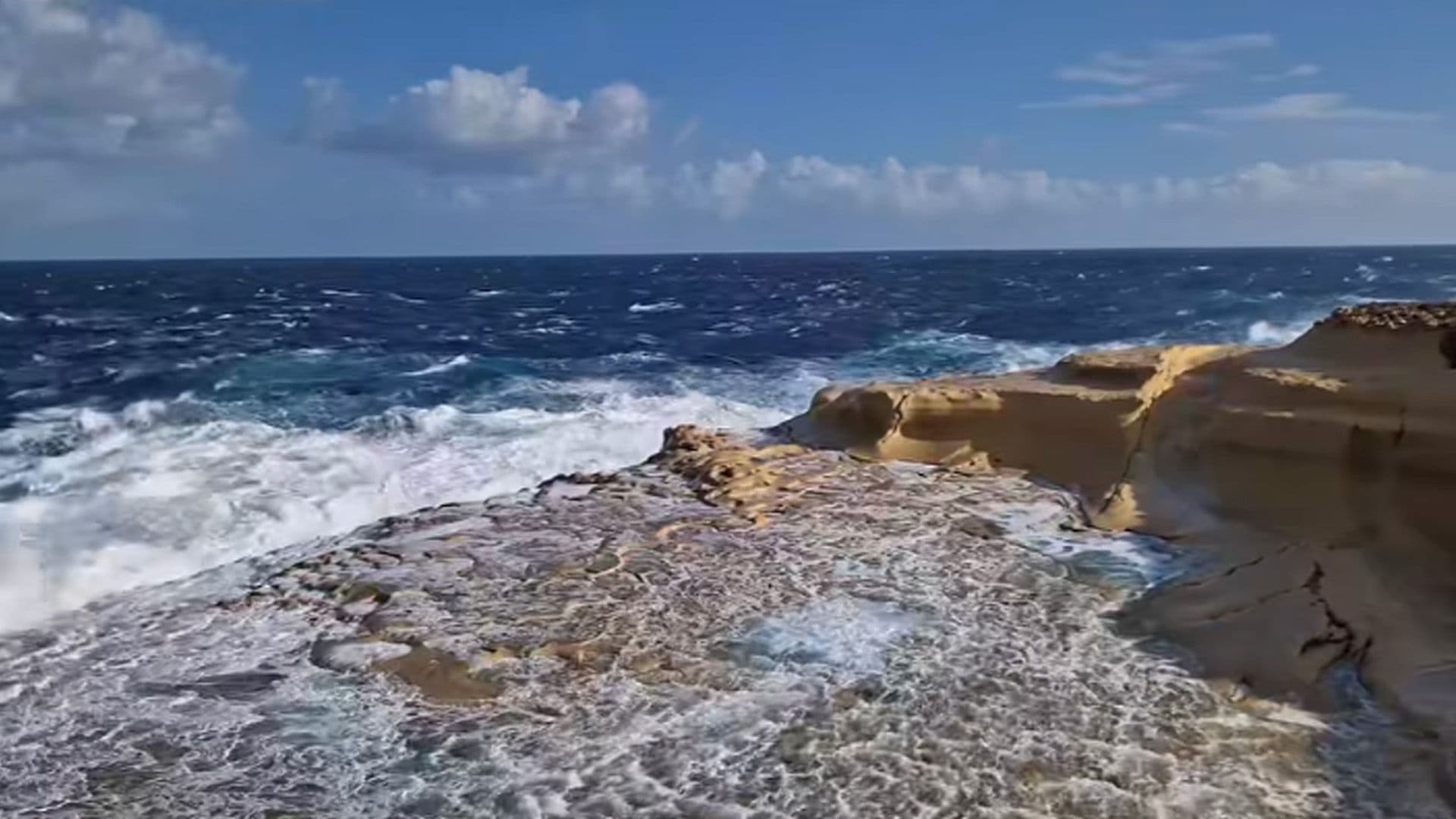 Rough Waters Batter Maltese Coasts As Strong Winds Persist