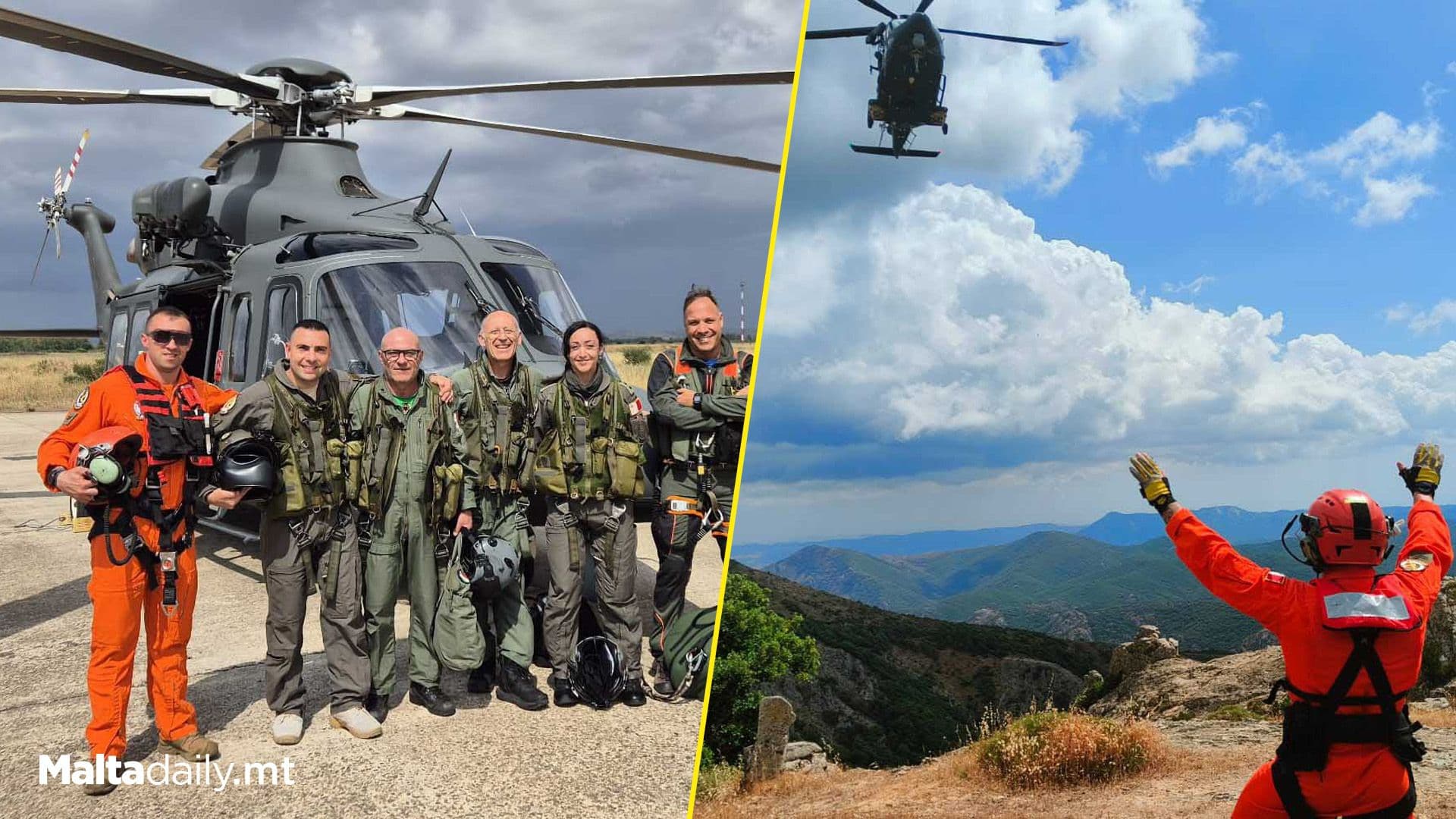 AFM Air Wing Crew Takes Part In Exchange With Italian Air Force In Sardegna