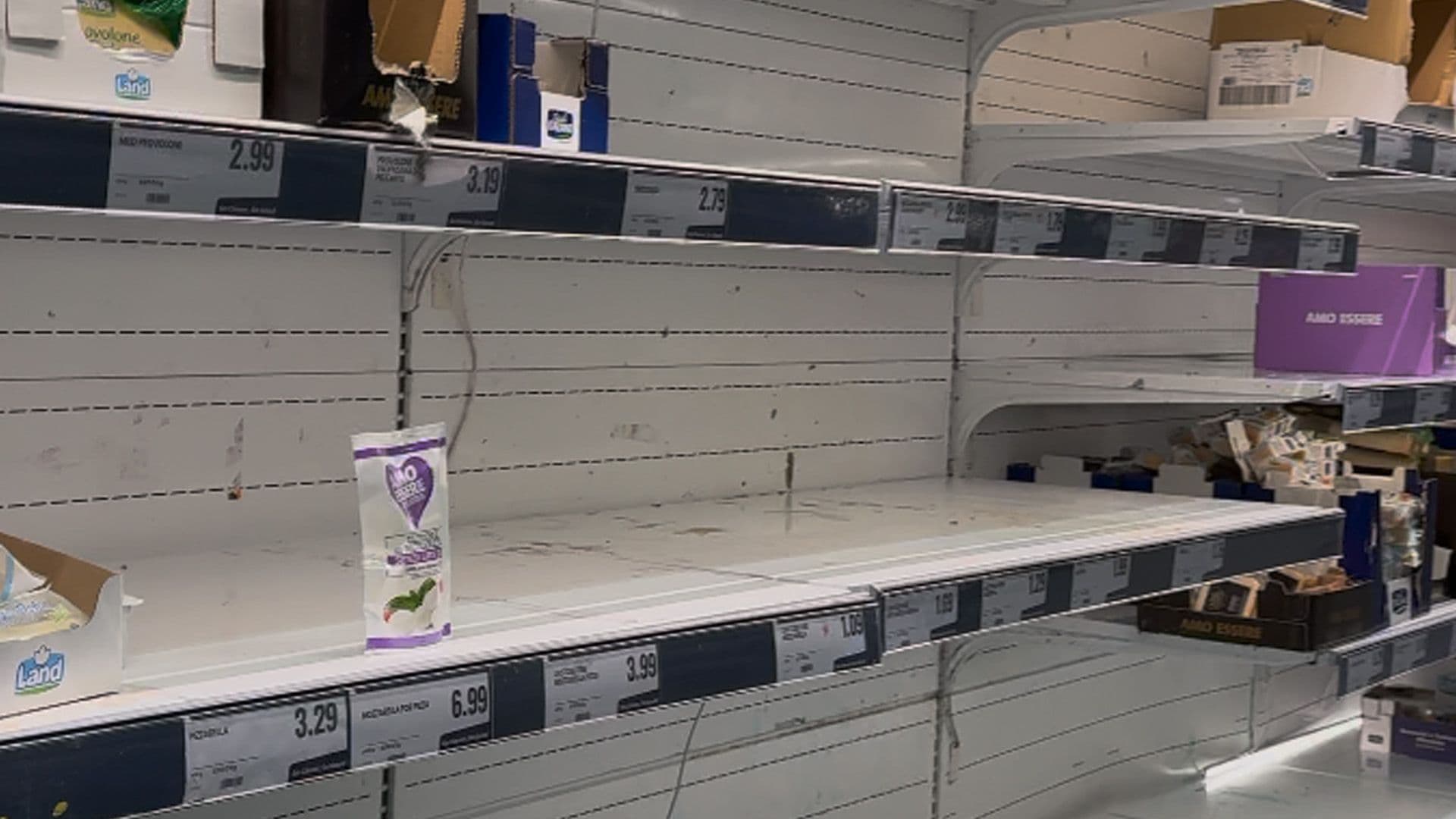 Empty Supermarket Shelves Show Why We Need To Invest In Local Produce, Says PN