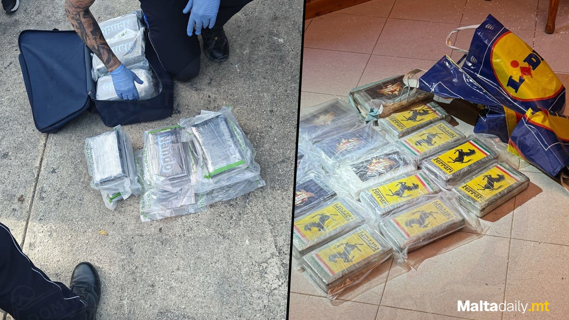 €9 Million Worth Of Cocaine Found During Gozo Harbour Arrest
