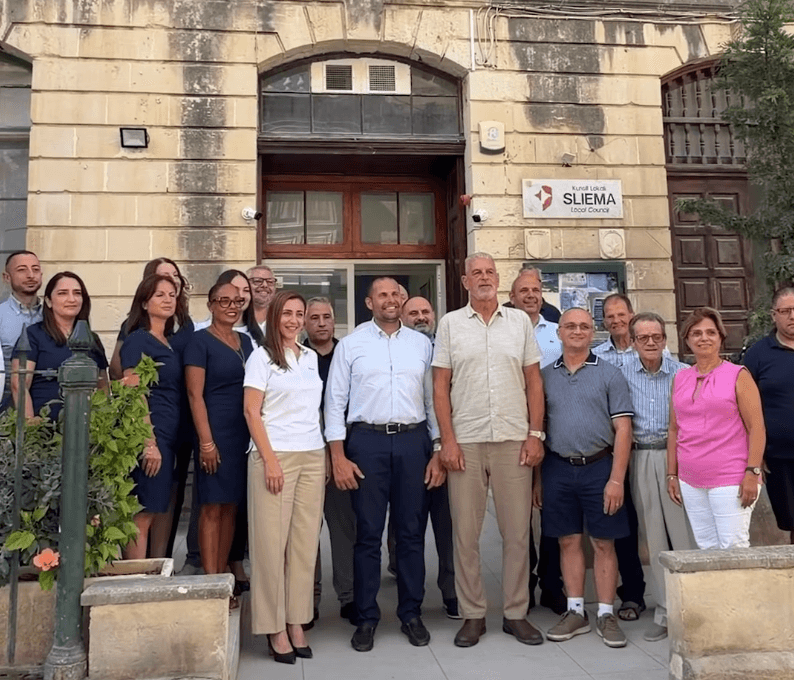 PRIME MINISTER ROBERT ABELA VISITS SLIEMA LOCAL COUNCIL