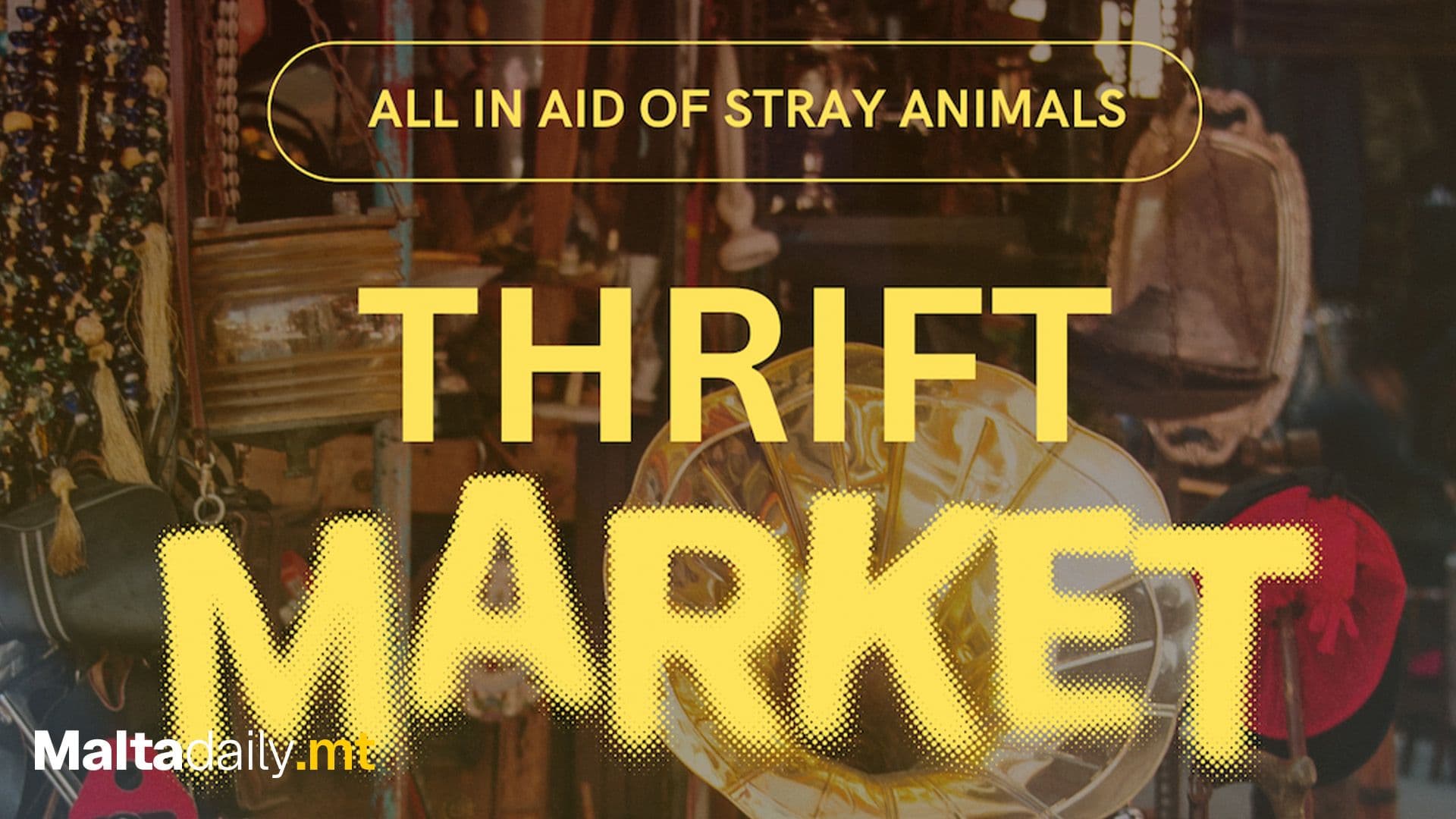 17–19 October: Thrift Pop-Up At University Of Malta In Supports Of Stray Animals