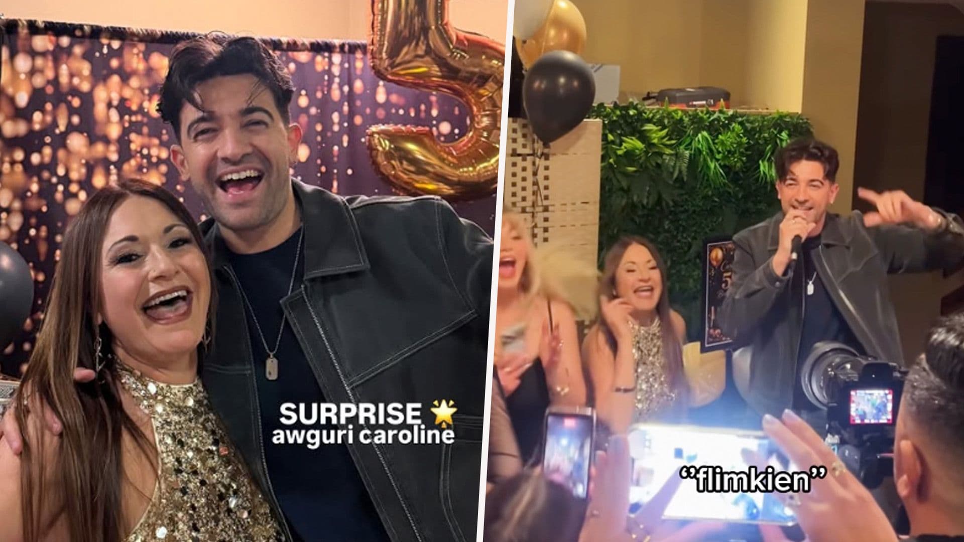 Kevin Paul Performs ‘Int U Jien’ As A Surprise 50th Birthday Guest