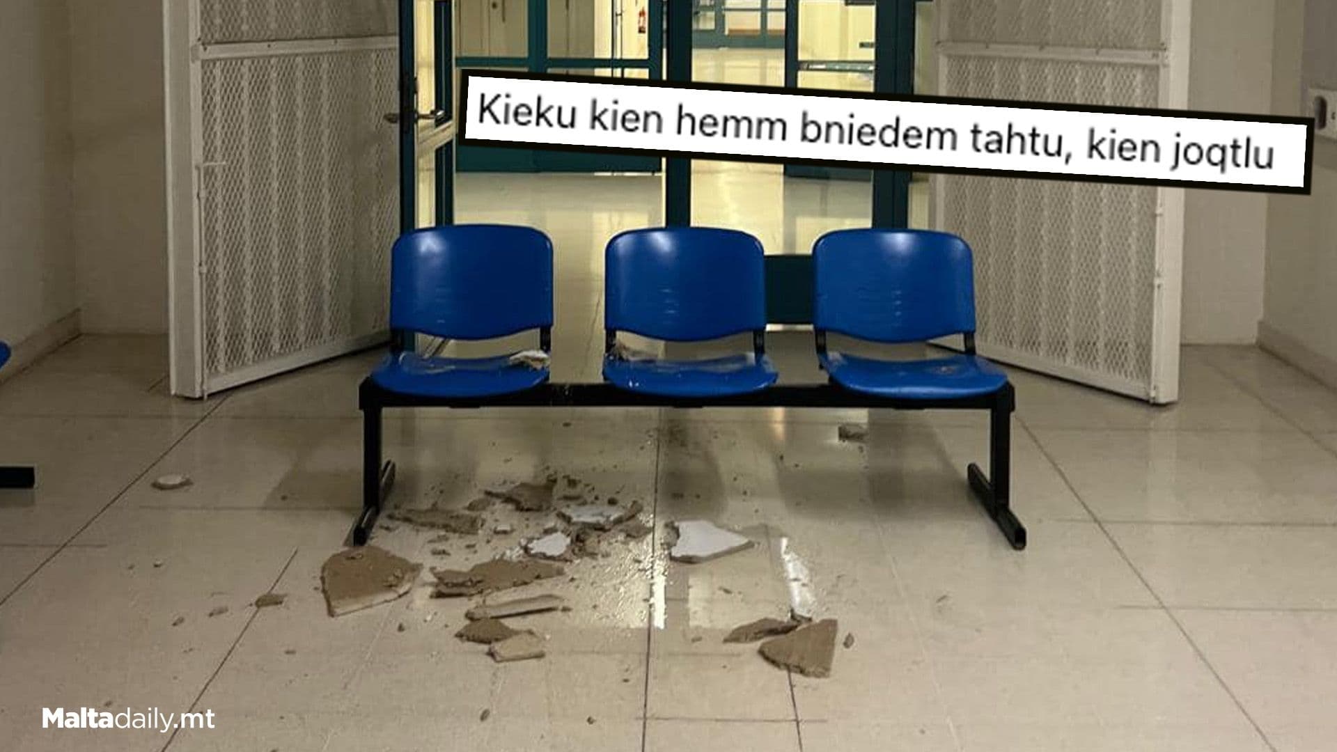 Mater Dei Hall Roof Reportedly Collapses