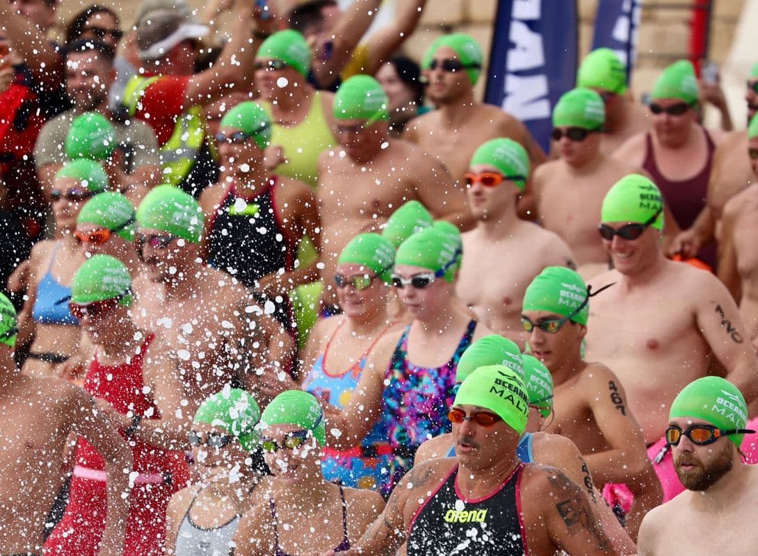 OCEANMAN Malta Brings Swimmers Together for a Weekend of Action
