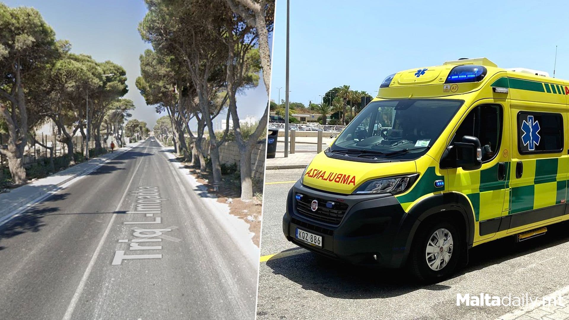 70-Year-Old Woman Greviously Injured in Mqabba Traffic Accident