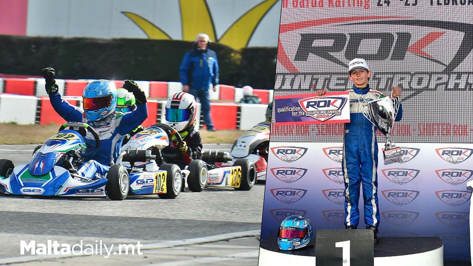11 Year Old Maltese Go Kart Driver Makes History