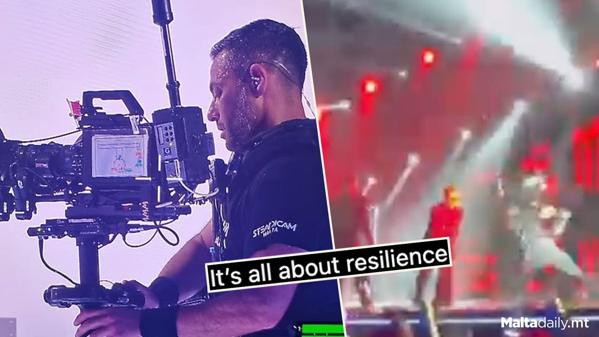 Eurovision Cinematographer Who Slipped Opens Up