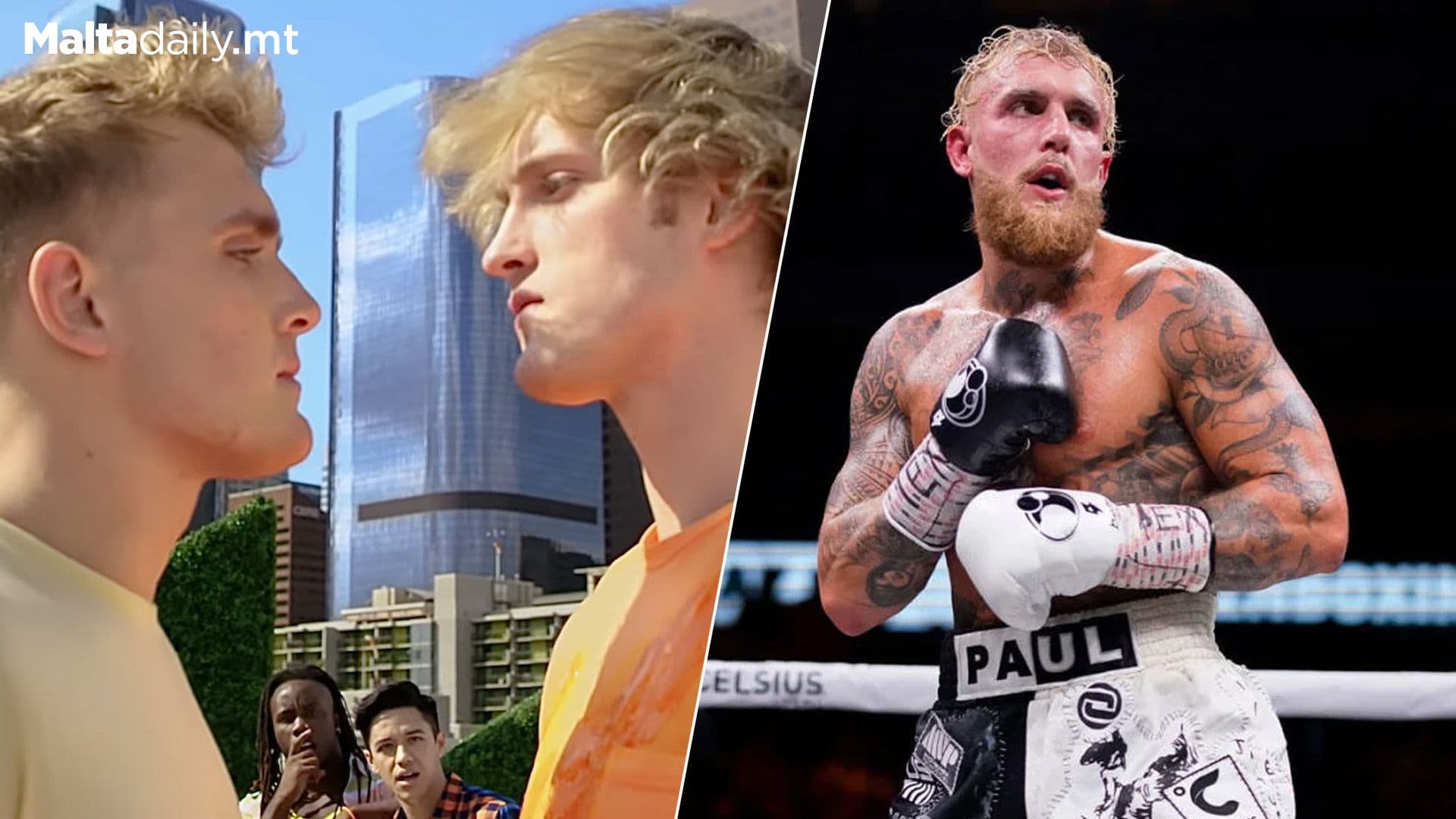 Logan Paul Offers To Fight Brother Jake Paul After Mike Tyson Drops Out