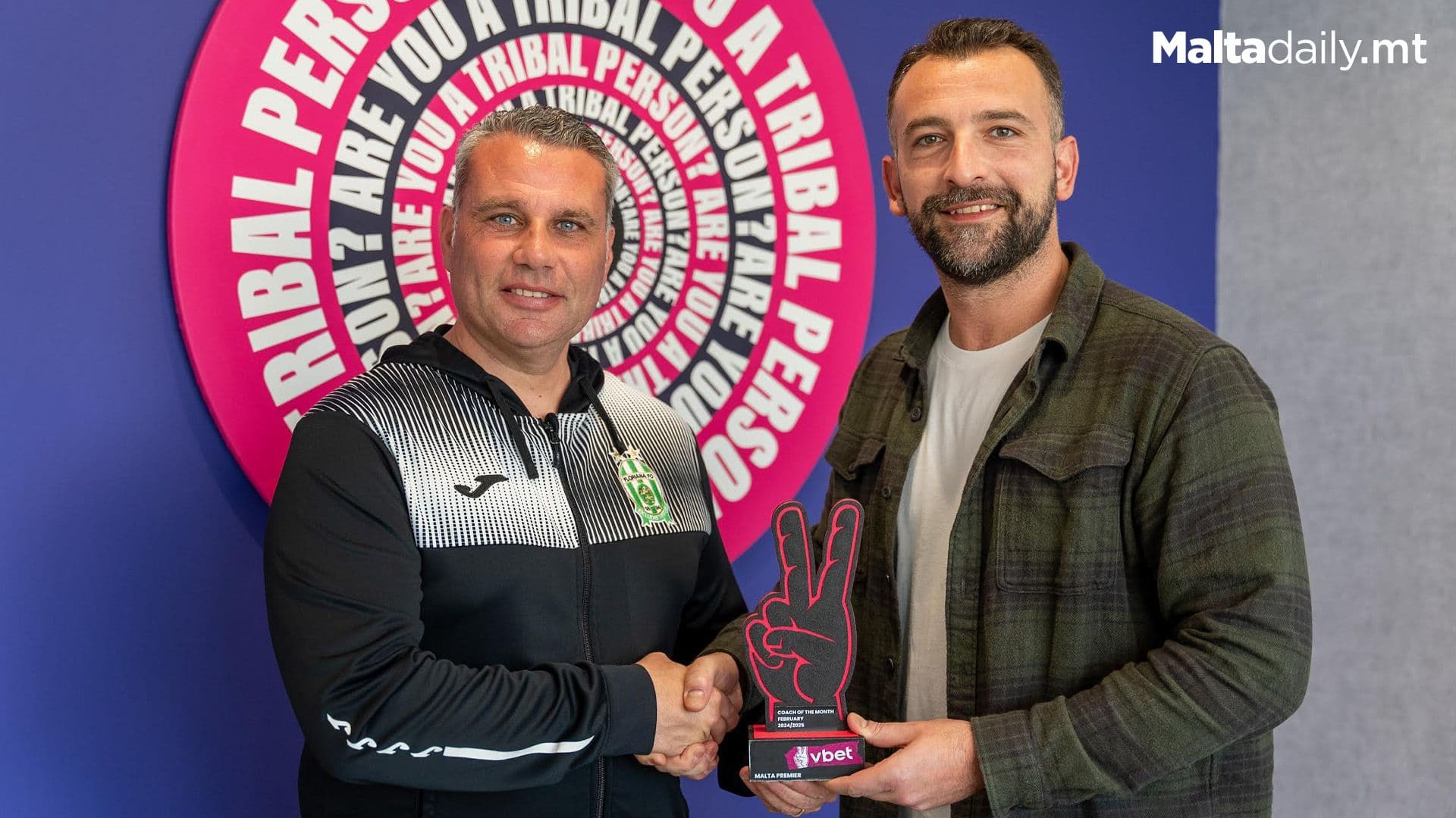 Floriana Head Coach Darren Abdilla Named VBET Coach of the Month for February