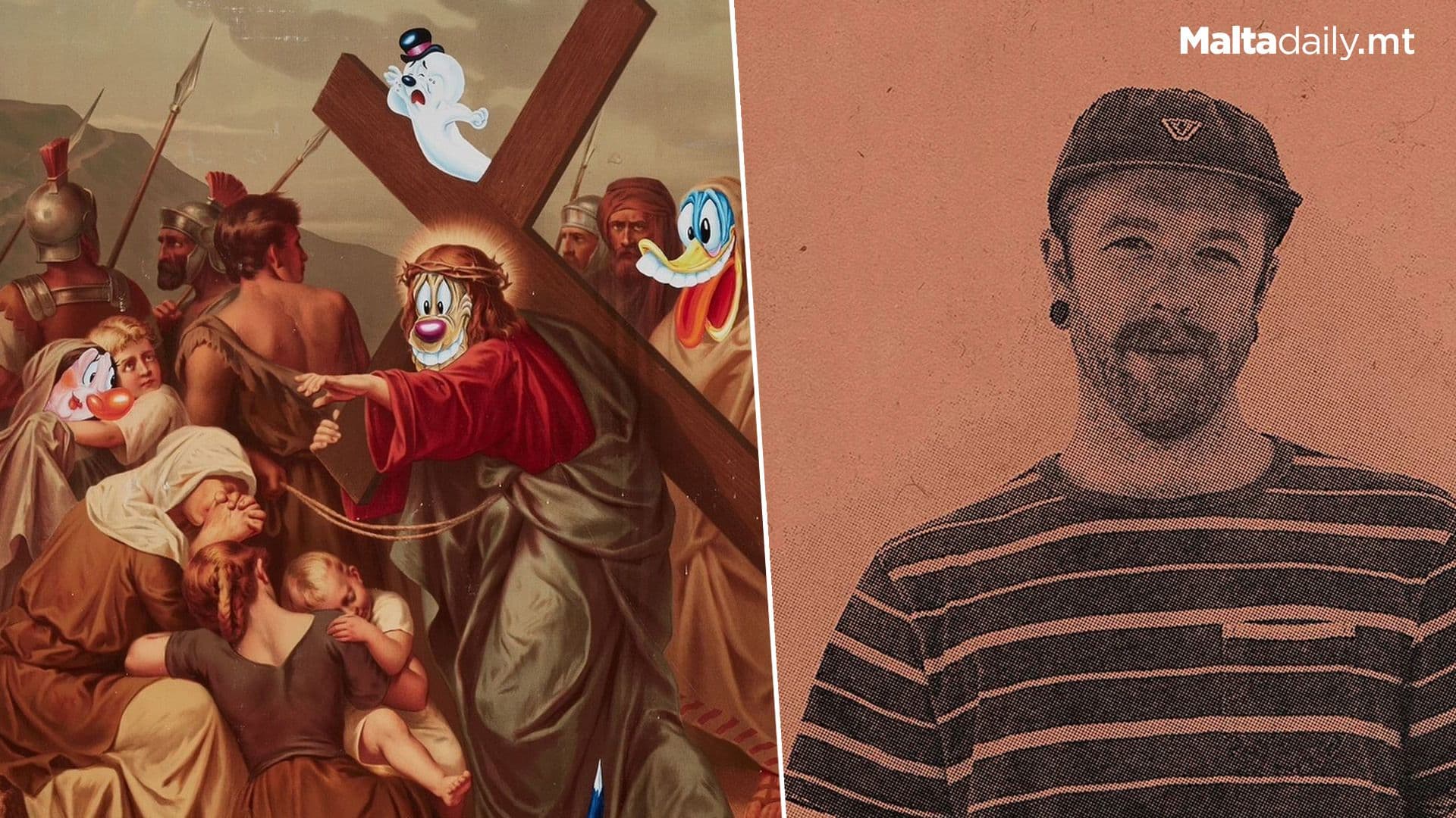Christ Portrayed As “Looney Tunes” Character At Art Contest