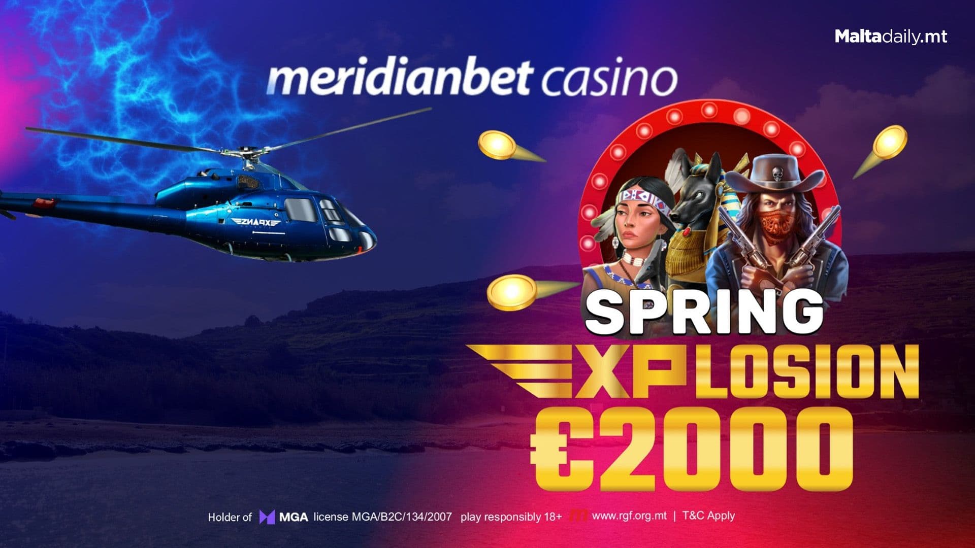Spring EXPlosion: Your Chance To Climb The Leaderboard At Meridianbet
