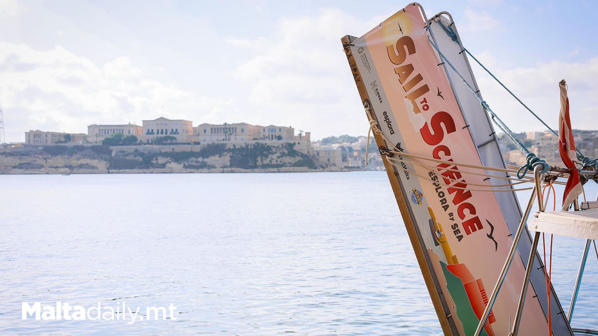 Esplora Launches ‘Sail to Science’ Luzzu Ferry Linking Sliema and Valletta