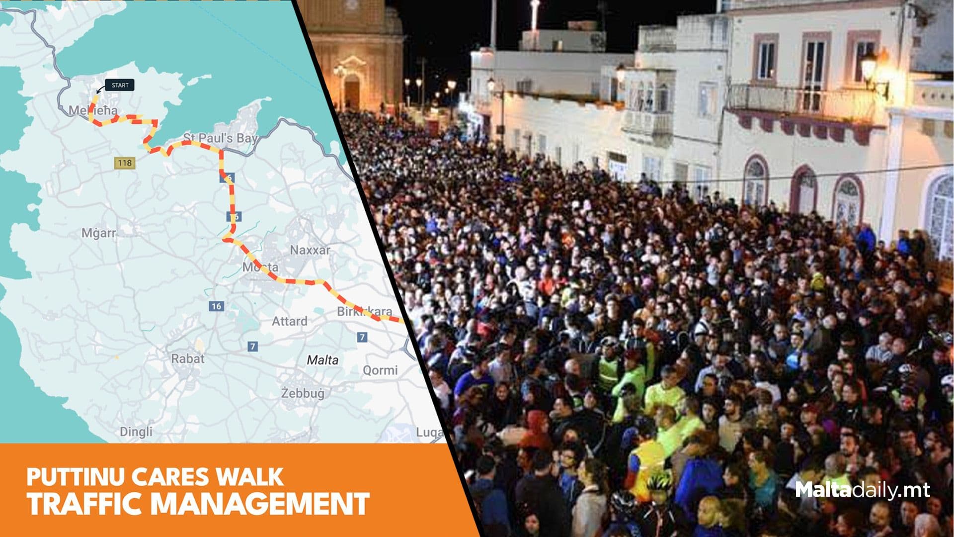 Puttinu Carea Good Friday Walk 20th Edition Tonight