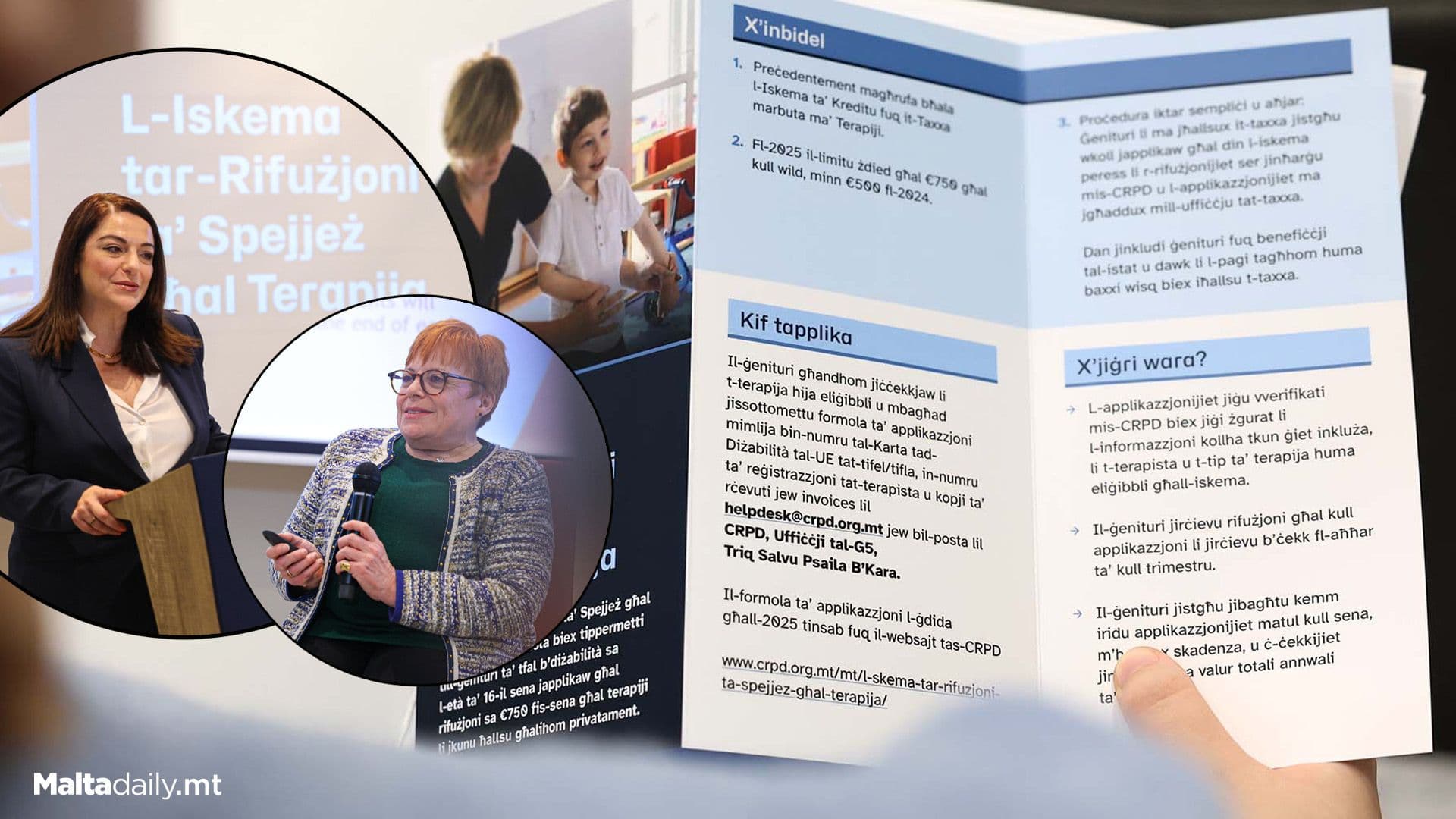 €750 Annual Therapy Reimbursement For Parents Of Kids With Disabilities