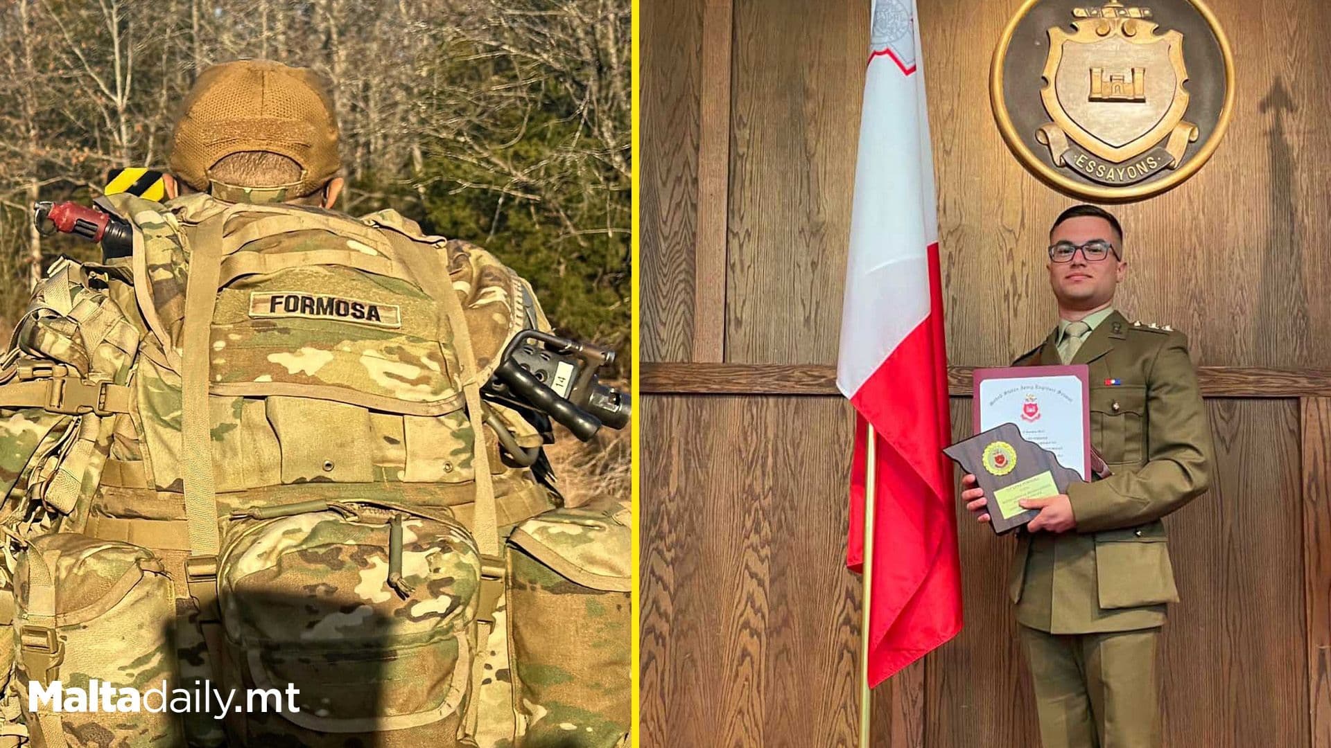 Lieutenant Formosa Completes Engineer Basic Officer Leader Course In The US