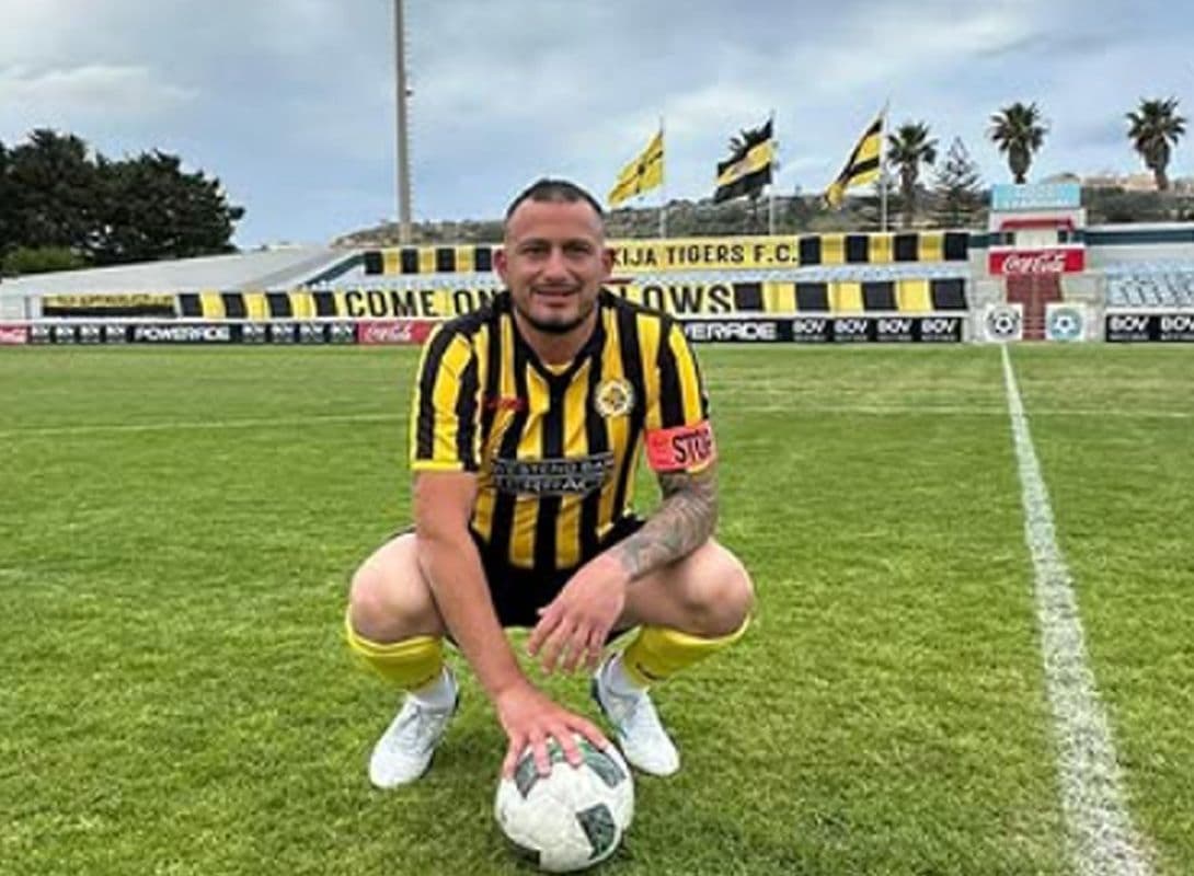 Rodney Buttigieg honoured as he retires after a remarkable Xewkija Tigers career