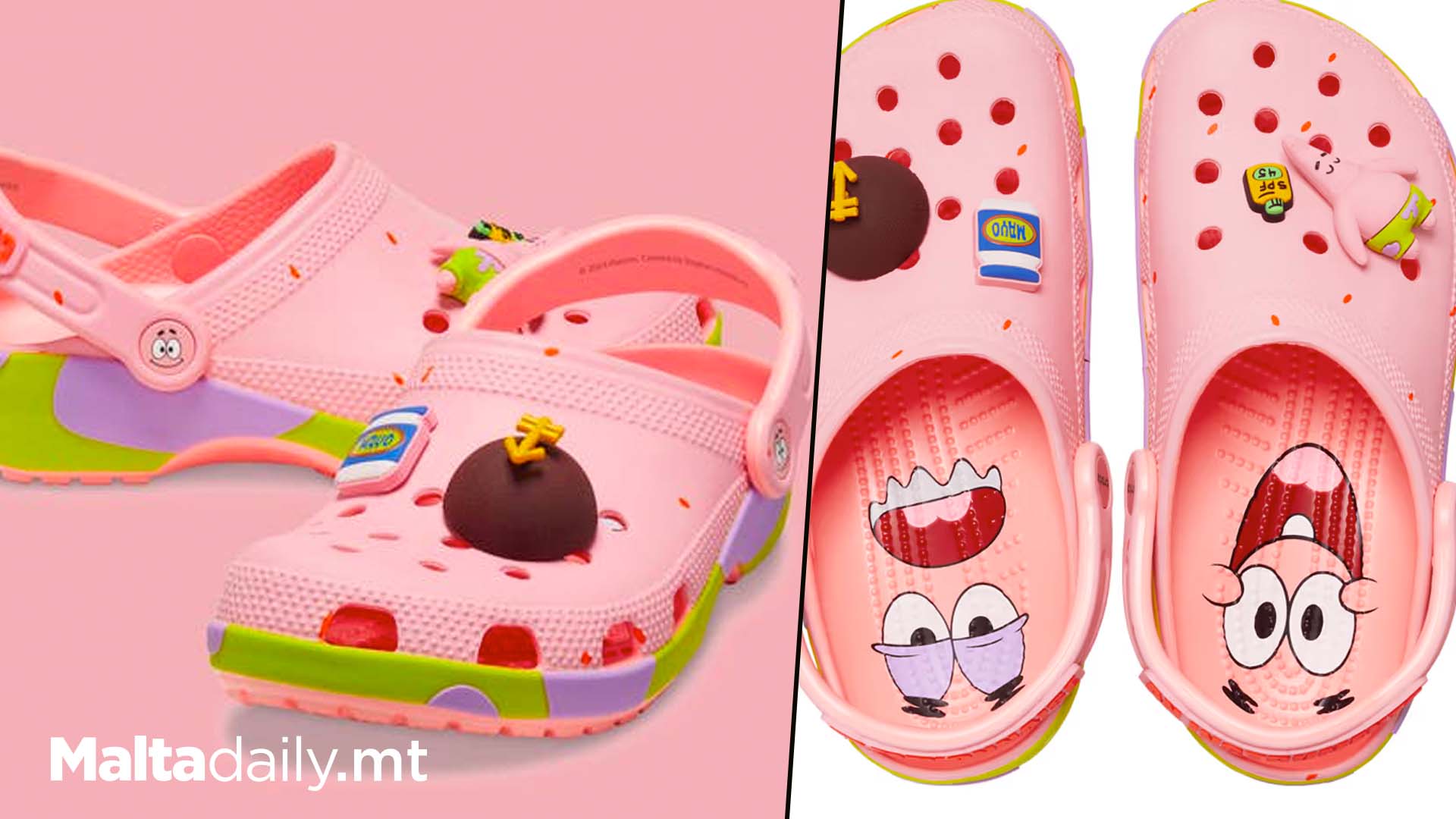Crocs Reveal Patrick Star Pink Clog