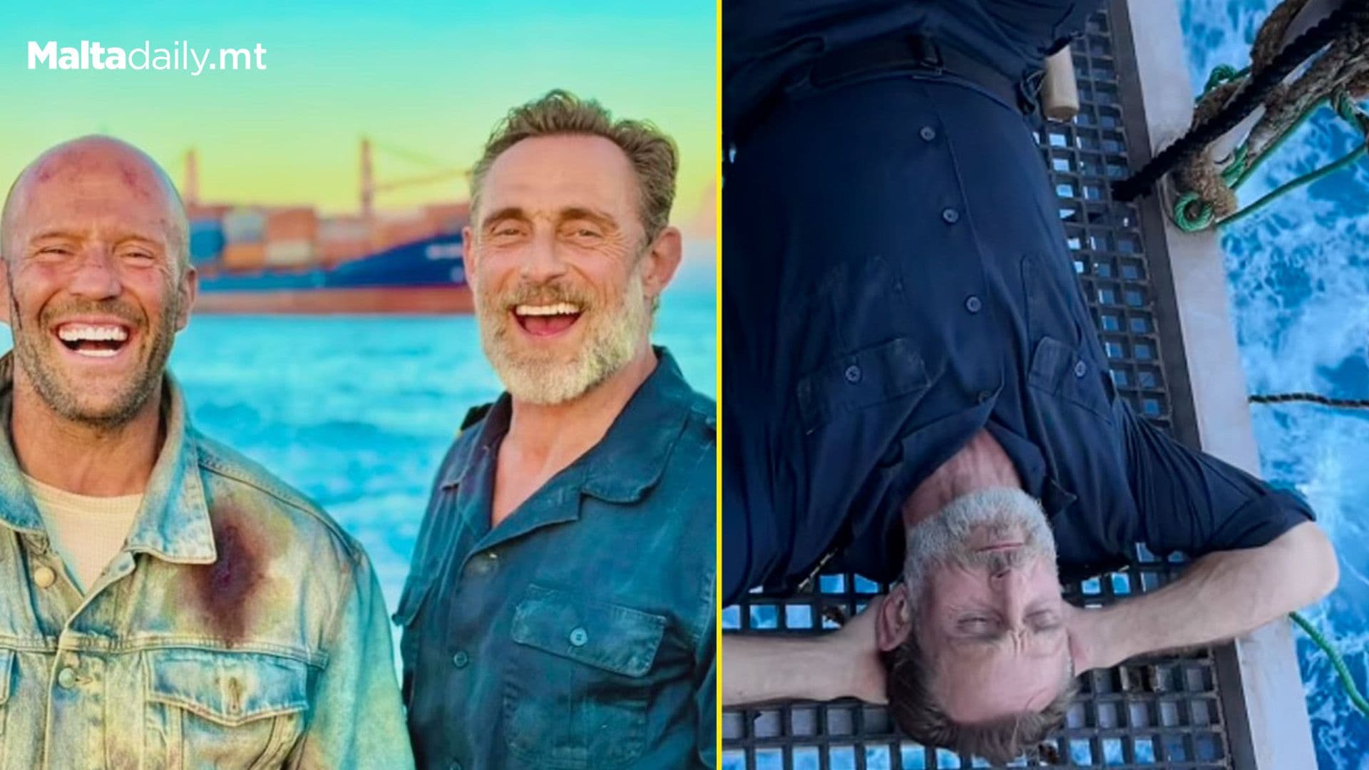 Jason Statham Co-Star Shares BTS Reel From Filming In Malta