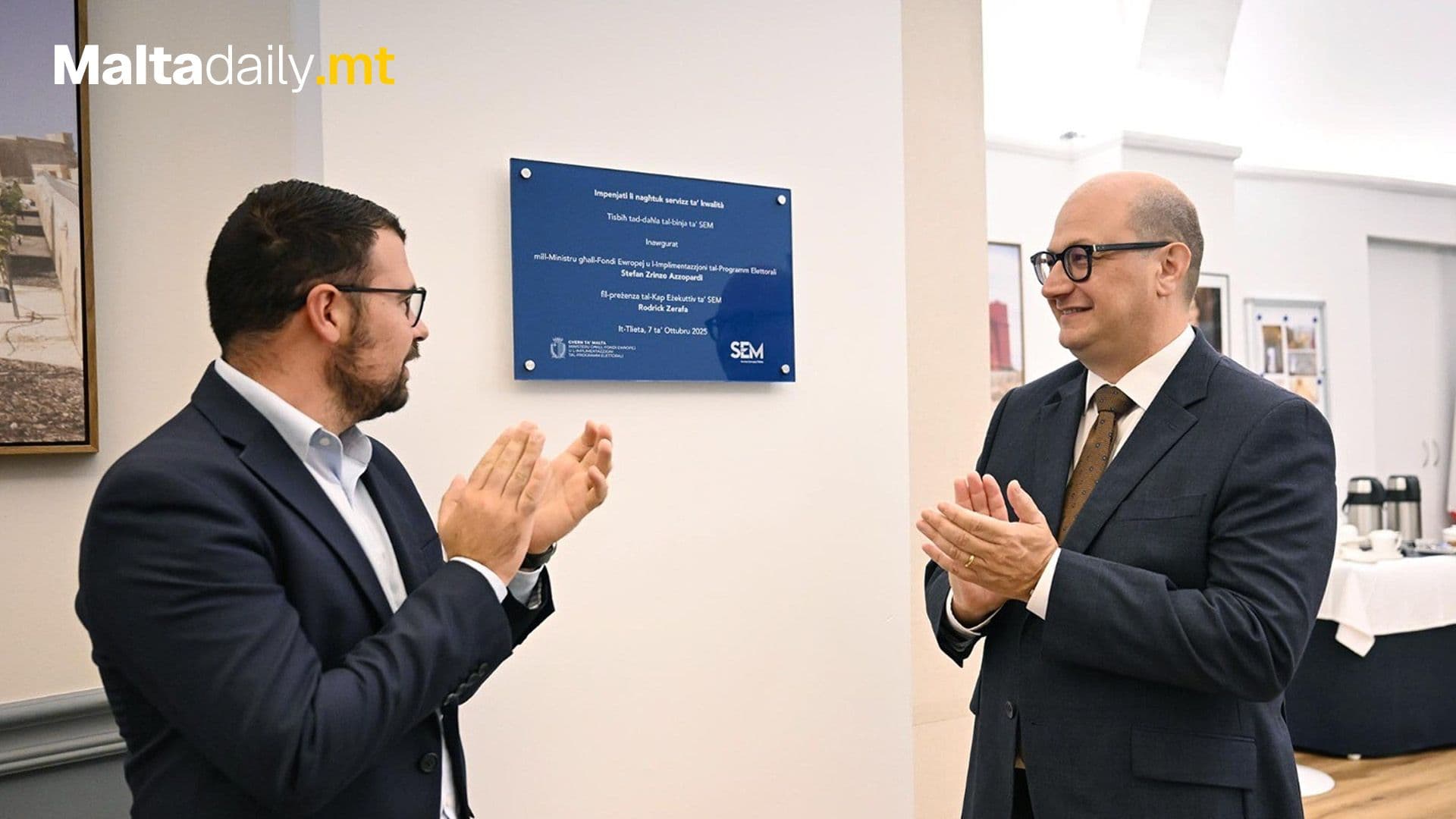 New SEM Office Opens To Help Malta Grow with EU Funds