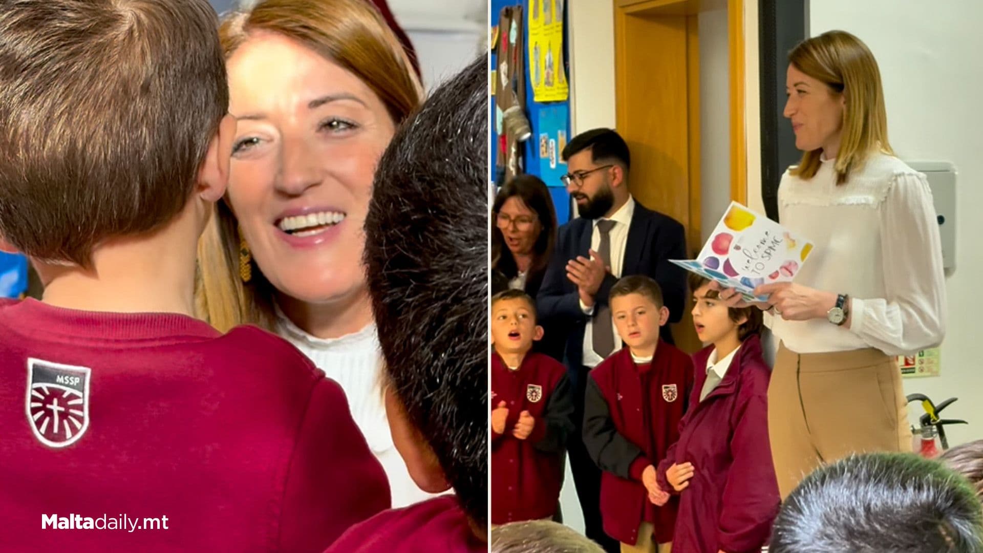 EP President Roberta Metsola Visits St. Paul’s Missionary College