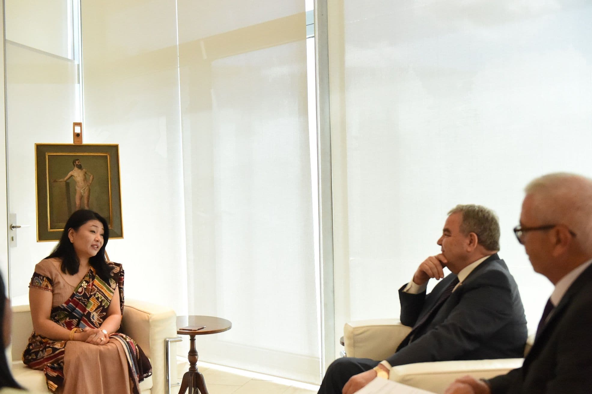 Speaker Of The House Of Representatives, Anġlu Farrugia, Bids Farewell To Indian High Commissioner