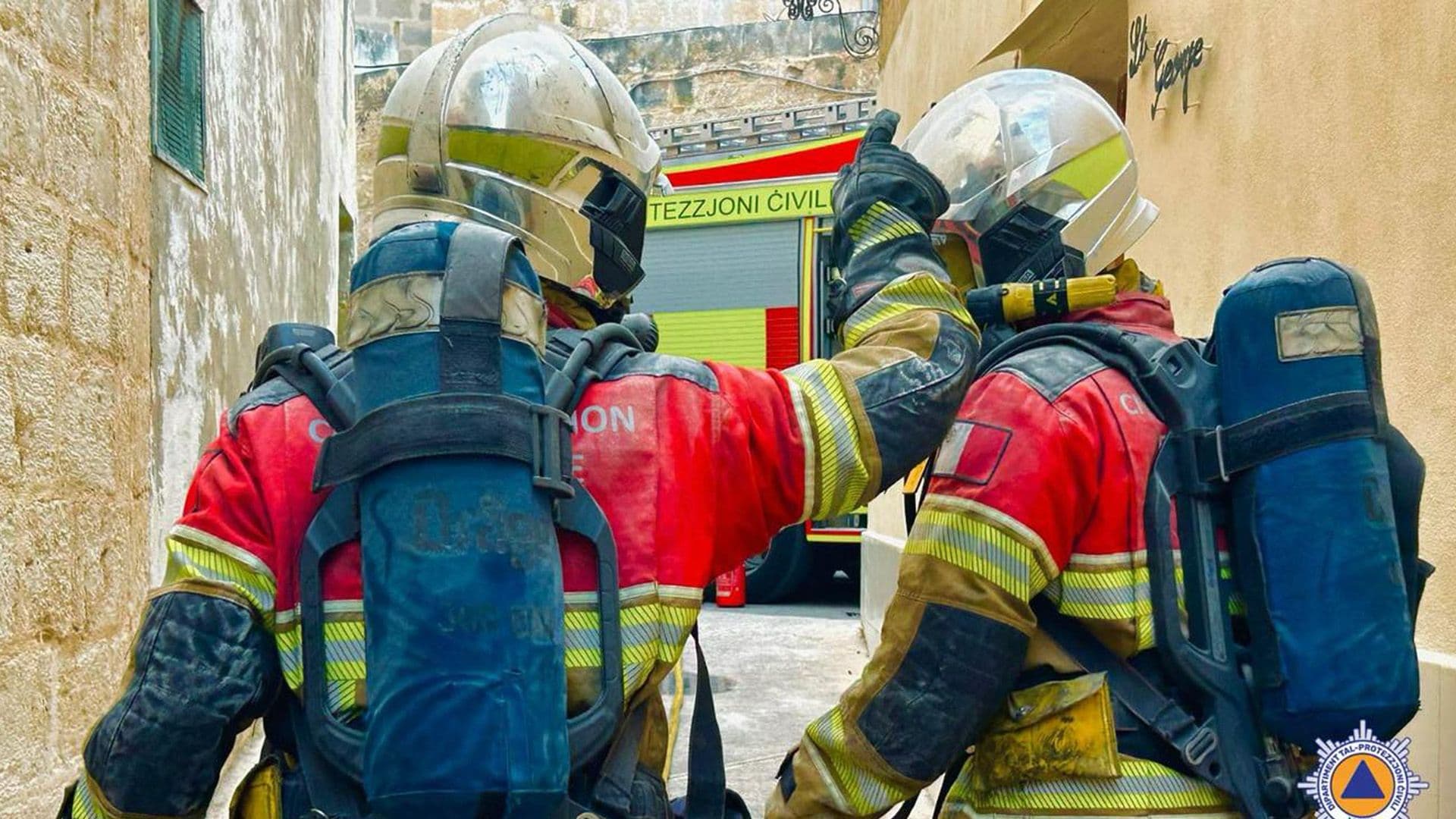 STRUCTURE FIRE IN QORMI BROUGHT UNDER CONTROL BY CIVIL PROTECTION MALTA