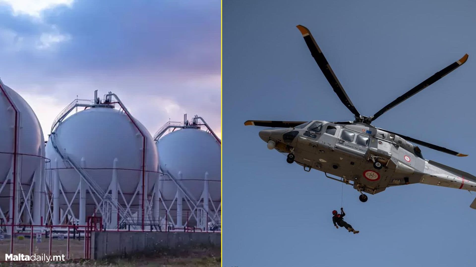 3 Unconscious Crew Members Rescued By Malta Air Force