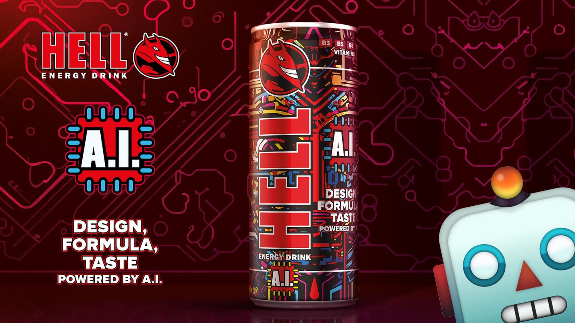 World sensation: A.I. developed and tasted its own energy drink