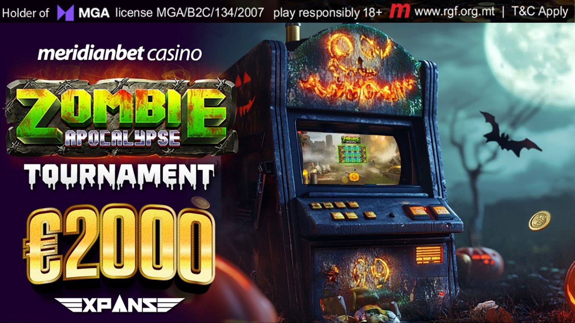 Survive The Zombie Apocalypse Tournament + Claim €50 Free At Meridianbet