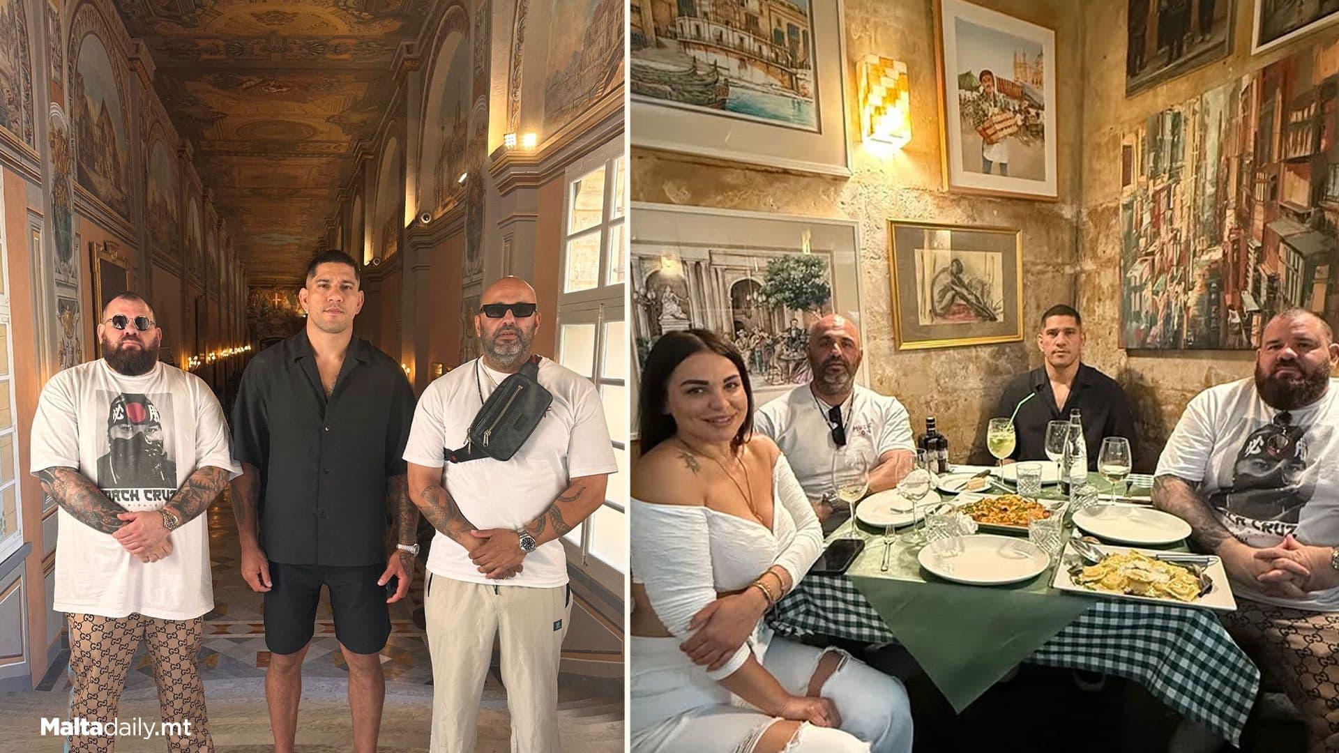 UFC Champ Alex Pereira Meets Local Fans, Visits Landmarks