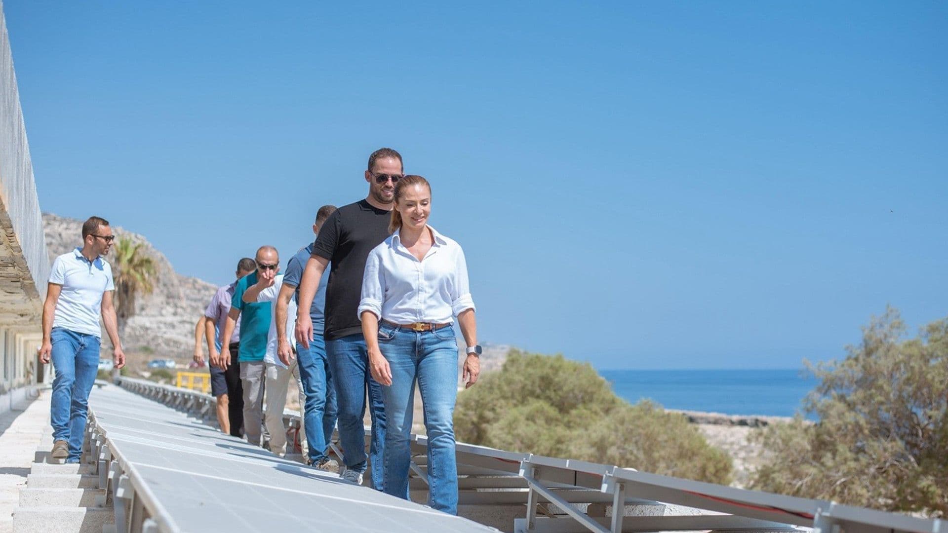 Solar Farm At Lapsi Reverse Osmosis Plant Connected To Grid