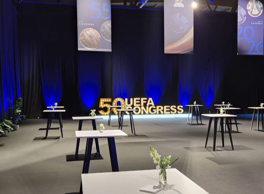 MFA Delegation Attends UEFA’s 50th Ordinary Congress in Brussels