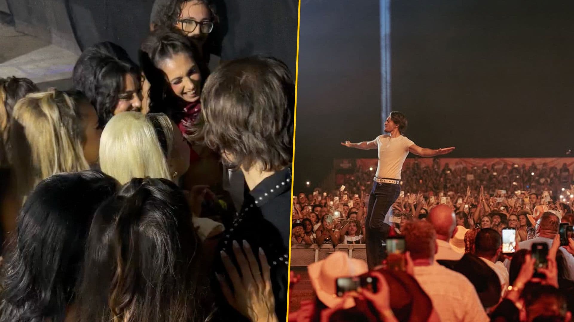 Aidan Shares Wholesome BTS Moment With Team At Sold Out Show
