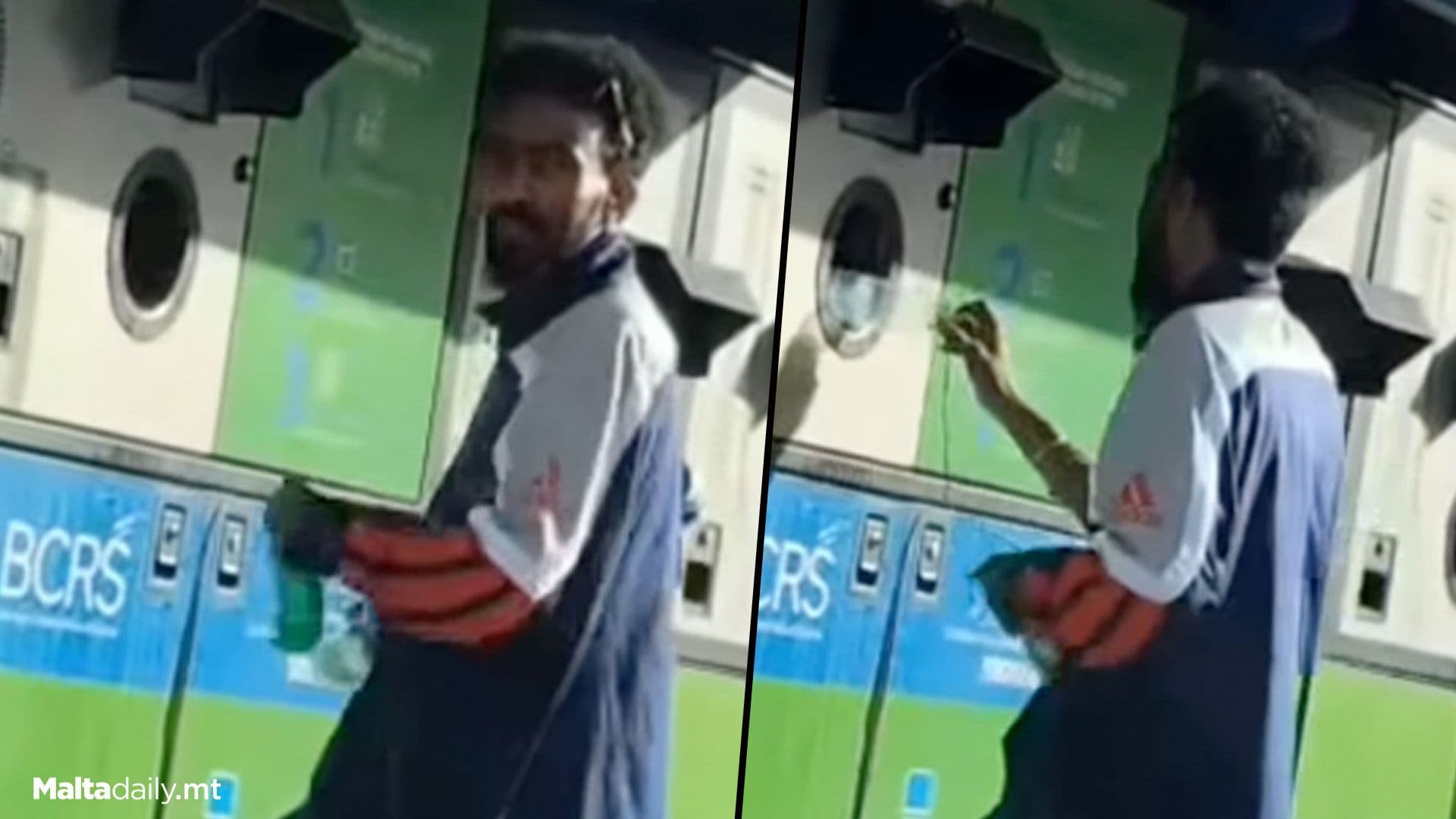 BCRS Condemns Person Inputting Bottles On String Into Machines